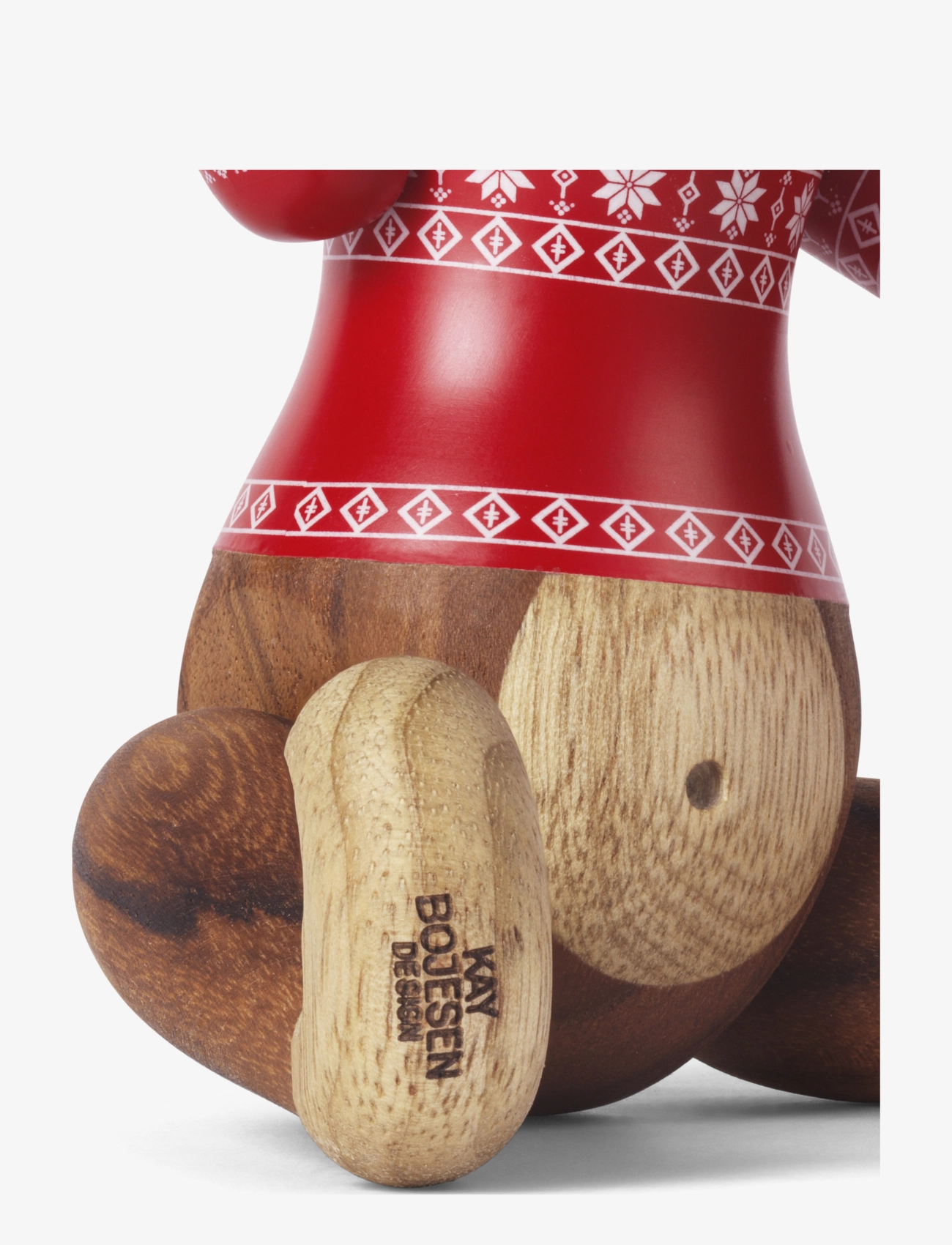 Kay Bojesen - Apa Christmas Jumper 2024 liten teak/limba - träfigurer - teak/limba - 4