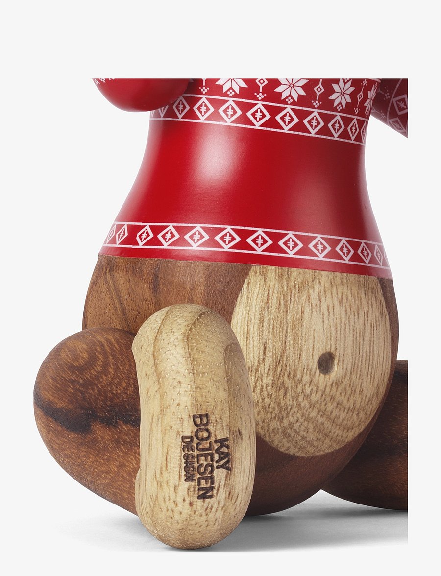 Kay Bojesen - Apa Christmas Jumper 2024 liten teak/limba - träfigurer - teak/limba - 4
