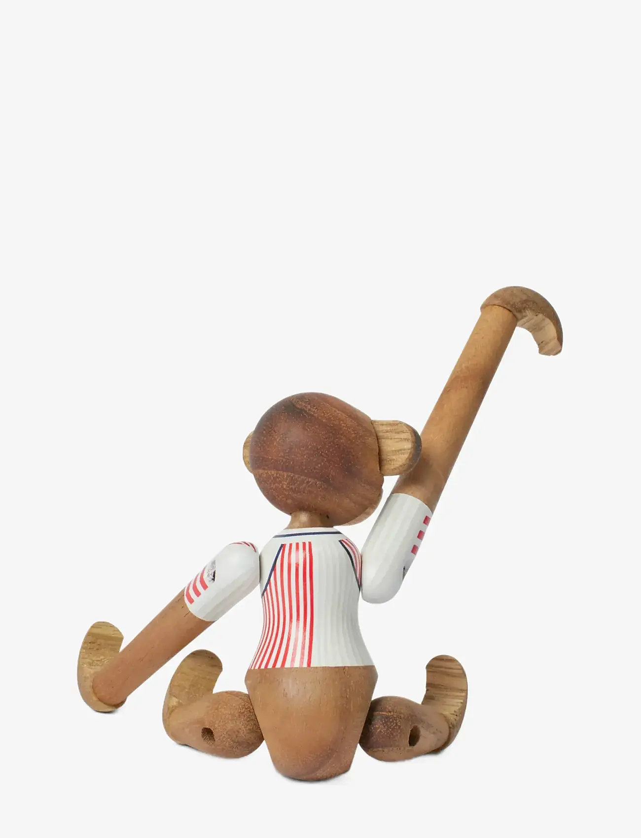 Kay Bojesen - Monkey x DBU 86 Away mini teak/limba - holzfiguren - teak/limba - 2