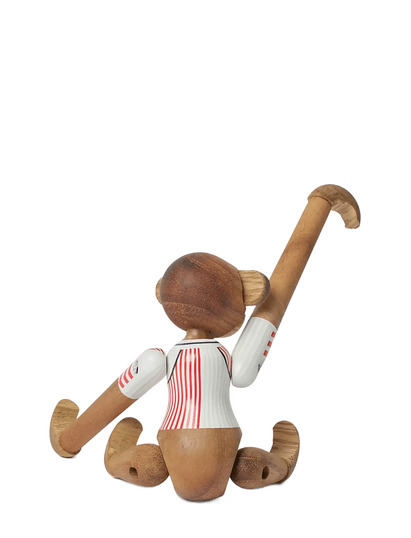 Kay Bojesen - Monkey x DBU 86 Away mini teak/limba - holzfiguren - teak/limba - 2