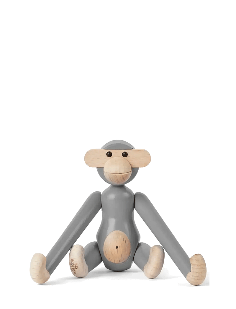 Kay Bojesen - Monkey mini grey - porzellanfiguren- & skulpturen - grey - 1