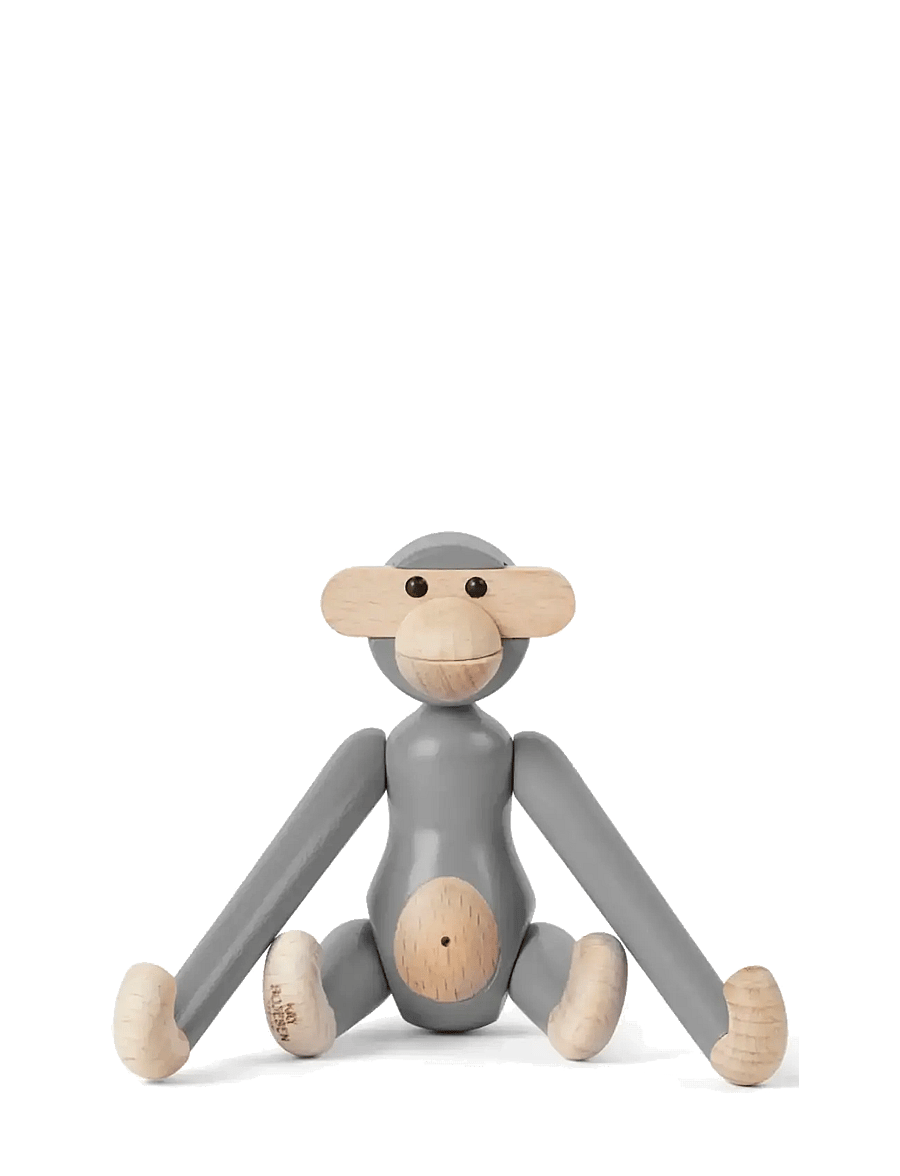 Kay Bojesen - Abe mini grå - skulpturer & porcelænsfigurer - grey - 1