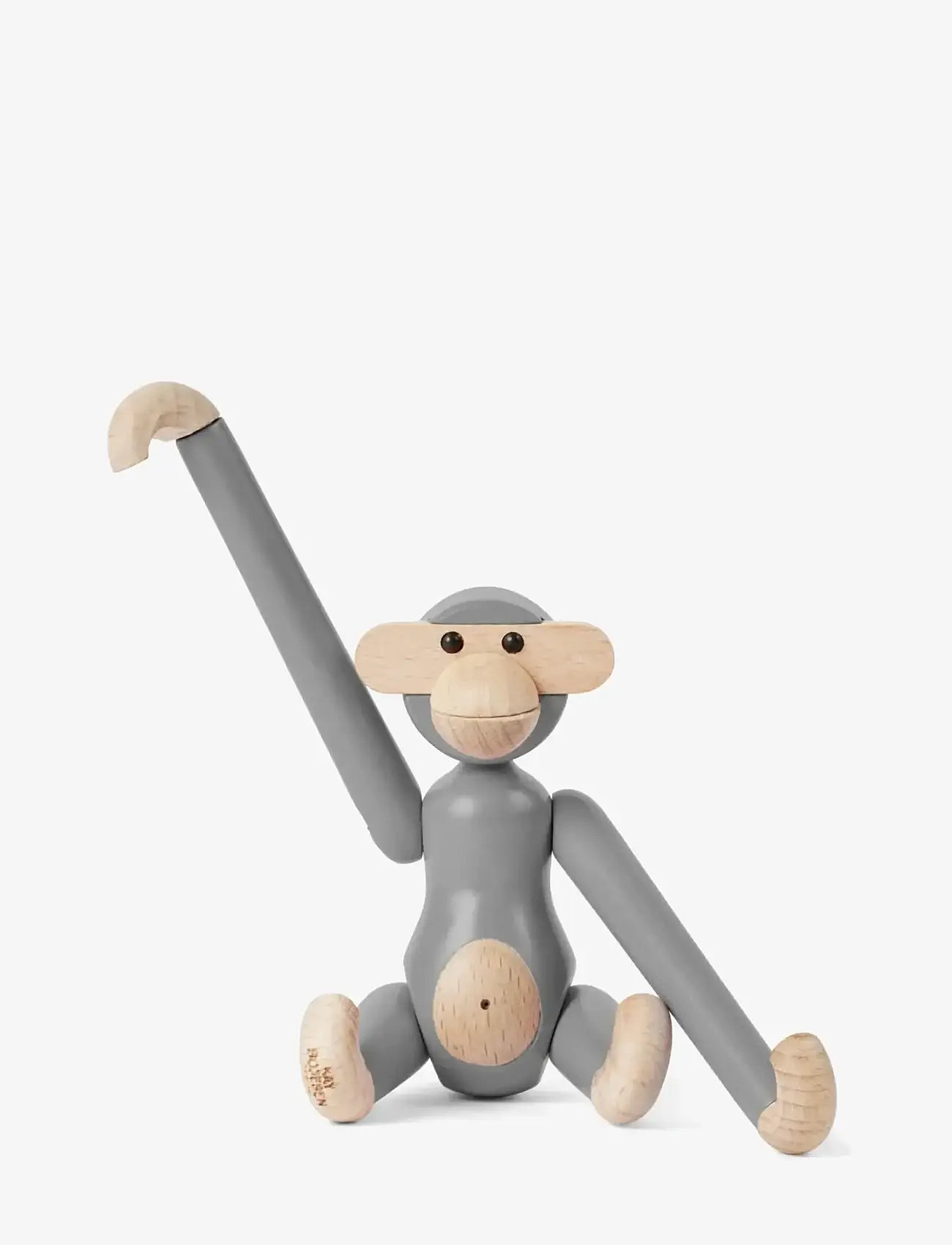 Kay Bojesen - Monkey mini grey - porzellanfiguren- & skulpturen - grey - 2
