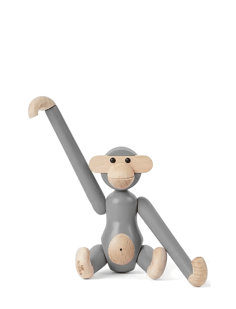 Kay Bojesen - Monkey mini grey - porzellanfiguren- & skulpturen - grey - 2