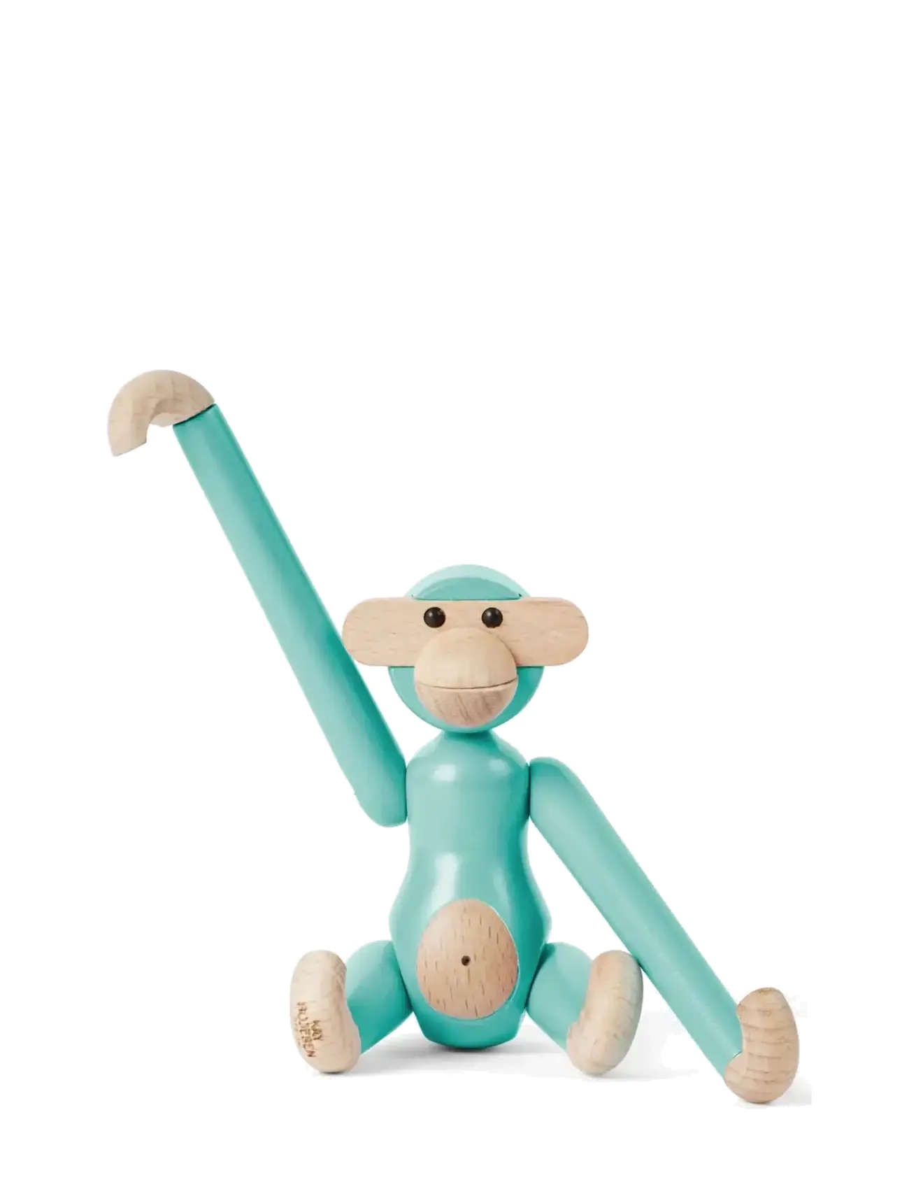 Kay Bojesen - Abe mini turkis - træfigurer - turquoise - 2