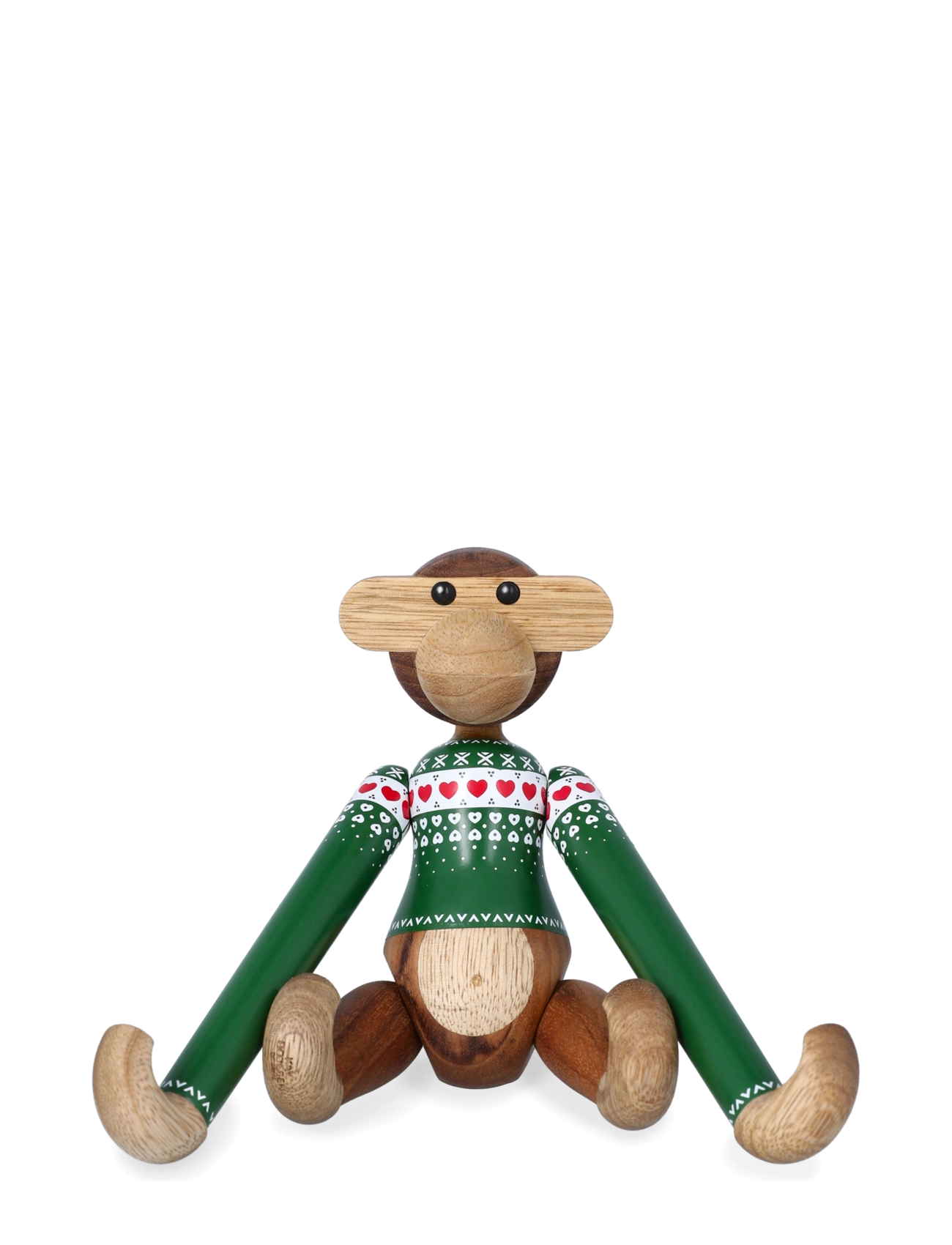 Kay Bojesen Abe Julesweater 2025 lille grøn - Julepynt - GREEN / green