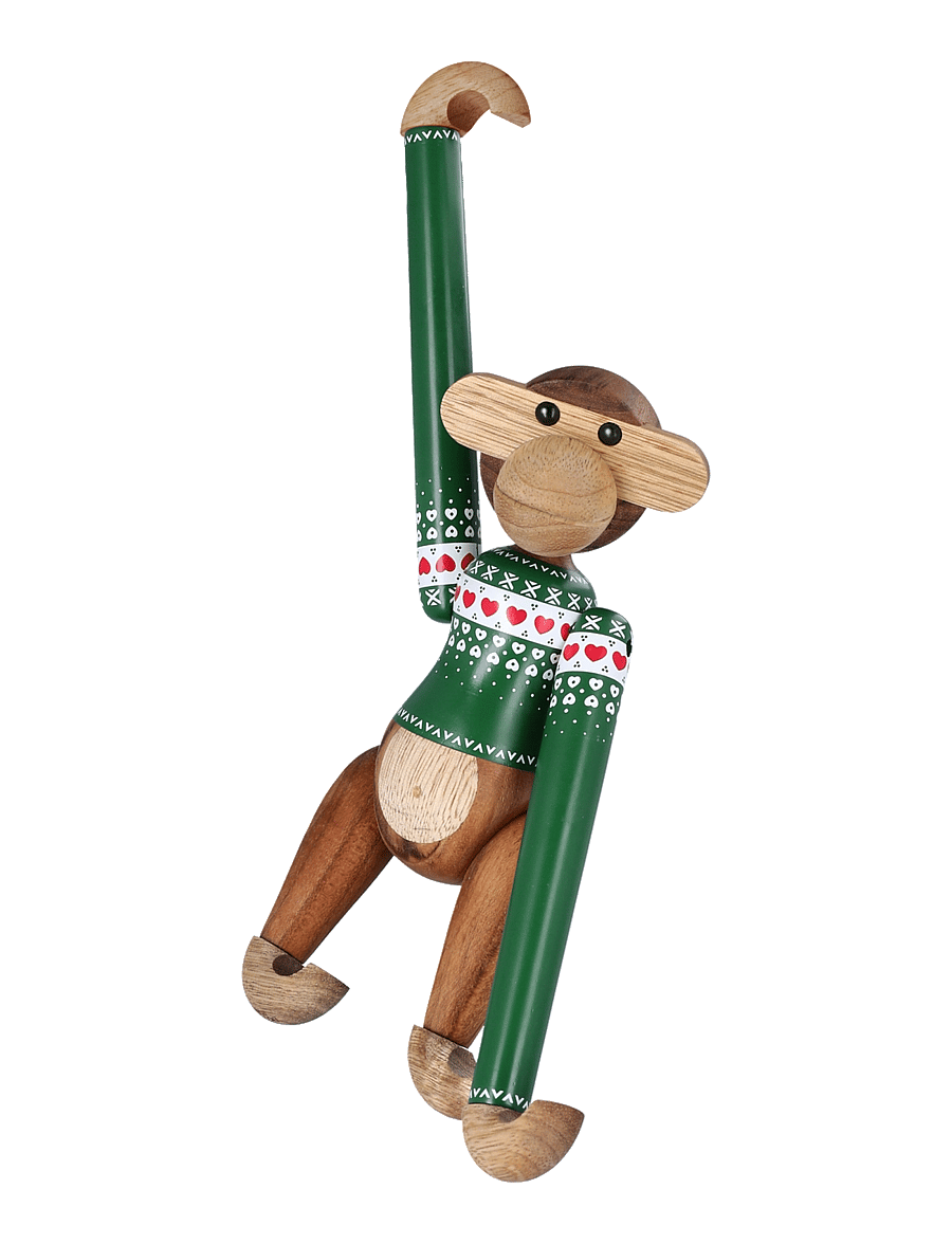 Kay Bojesen - Abe Julesweater 2025 lille grøn - julepynt - green - 2