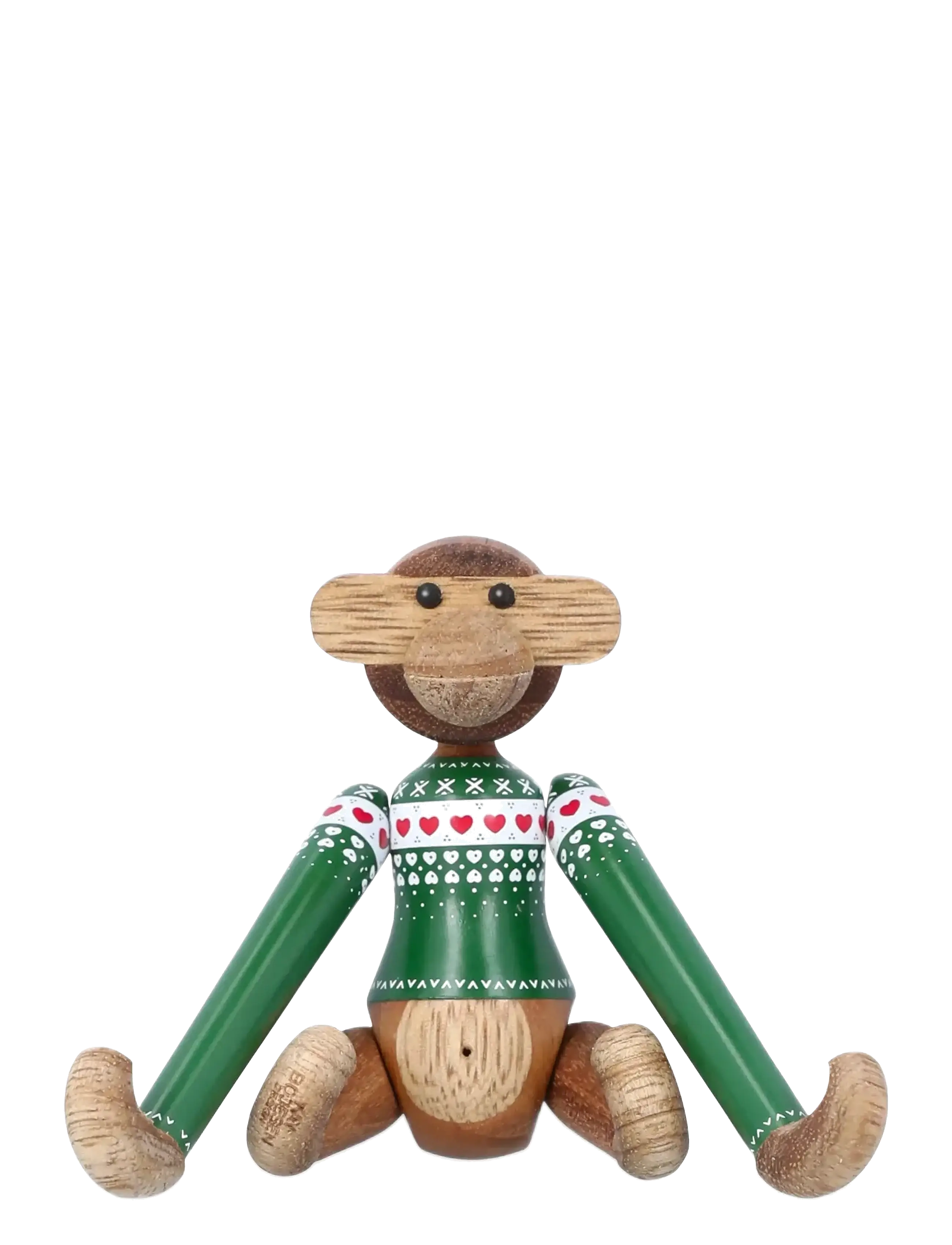 Kay Bojesen Monkey Christmas Jumper 2025 mini green - Kay Bojesen - GREEN / green