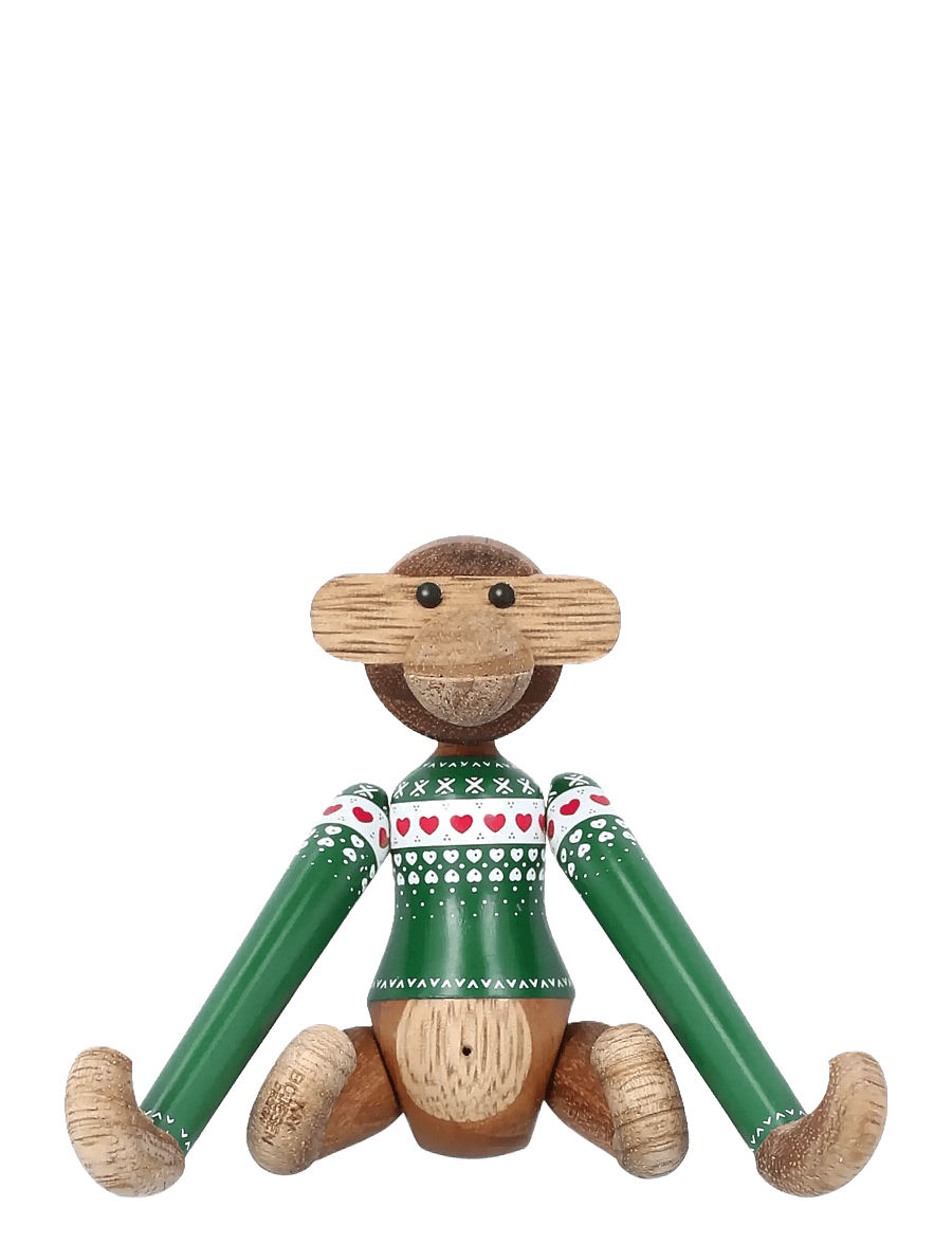 Kay Bojesen - Monkey Christmas Jumper 2025 mini green - kingitused alla 100€ - green - 0