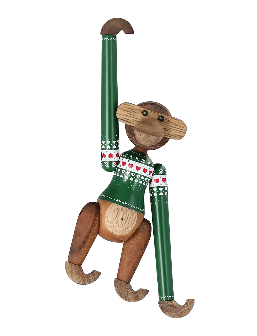 Kay Bojesen - Monkey Christmas Jumper 2025 mini green - kingitused alla 100€ - green - 1