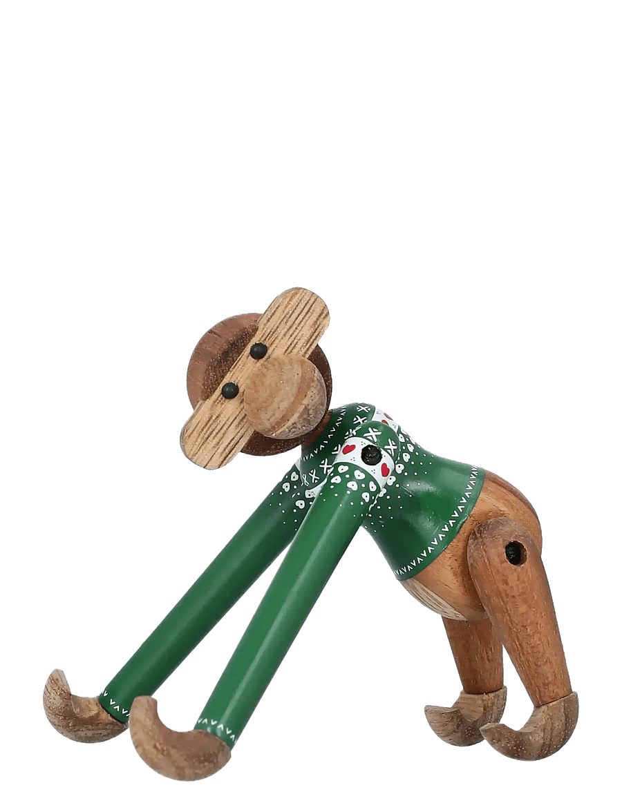 Kay Bojesen - Monkey Christmas Jumper 2025 mini green - kingitused alla 100€ - green - 3