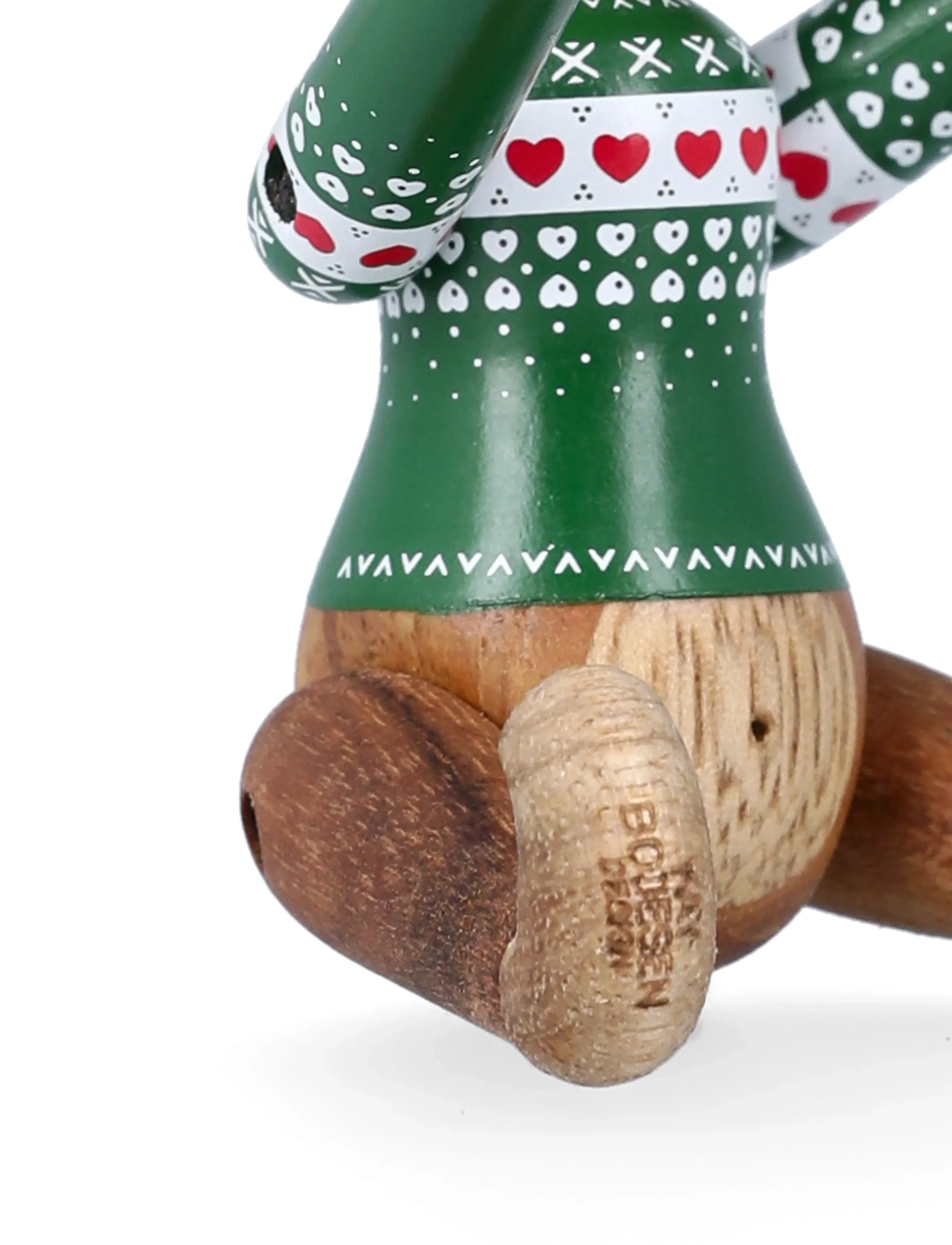 Kay Bojesen - Monkey Christmas Jumper 2025 mini green - kingitused alla 100€ - green - 5
