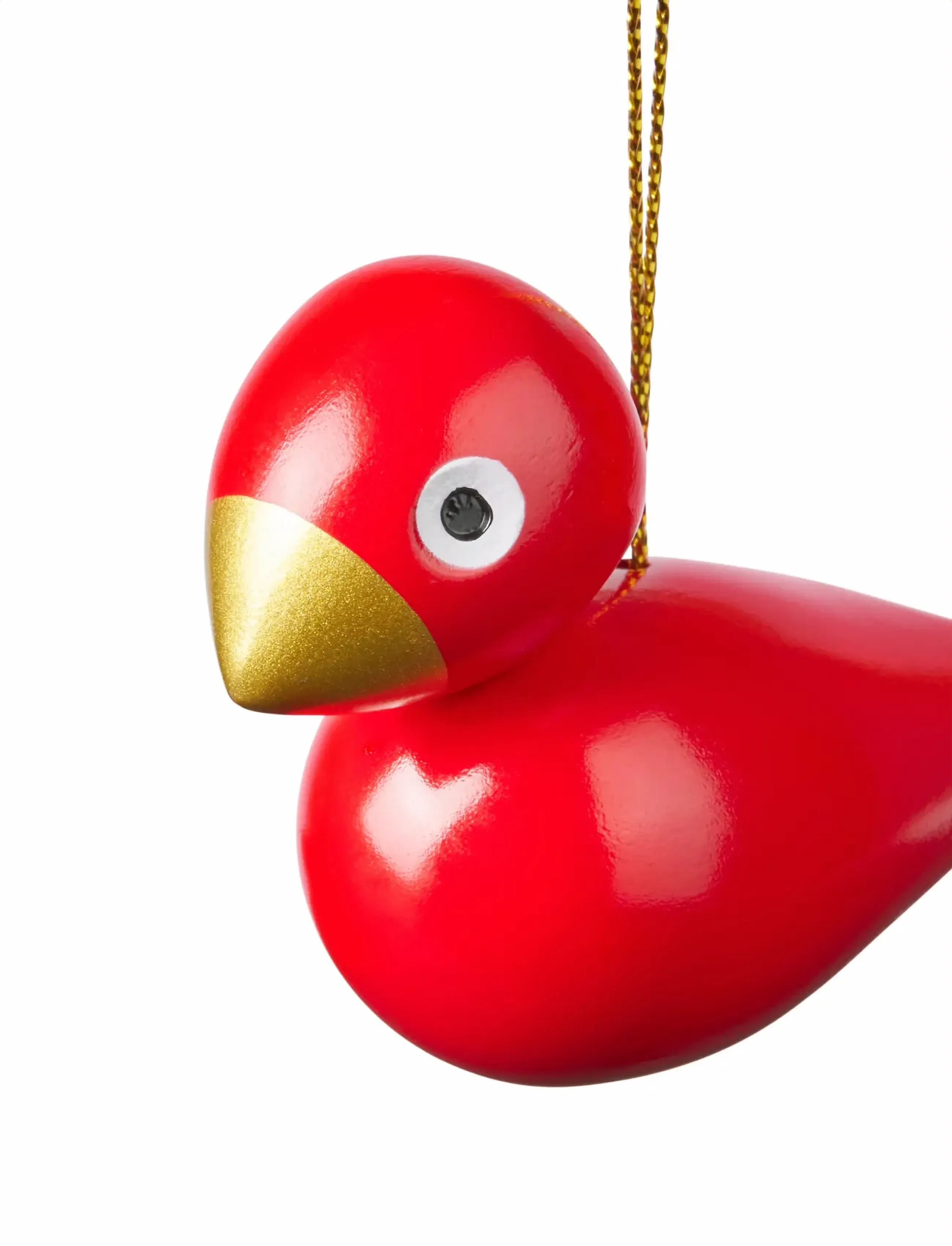 Kay Bojesen - Christmas birds H5 red/green 2 pcs. - red/green - 3