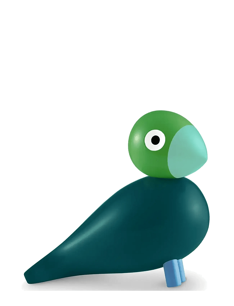 Kay Bojesen - Year Bird Birk 2026 H12.5 cm mørk grøn - skulpturer & porcelænsfigurer - dark green - 0