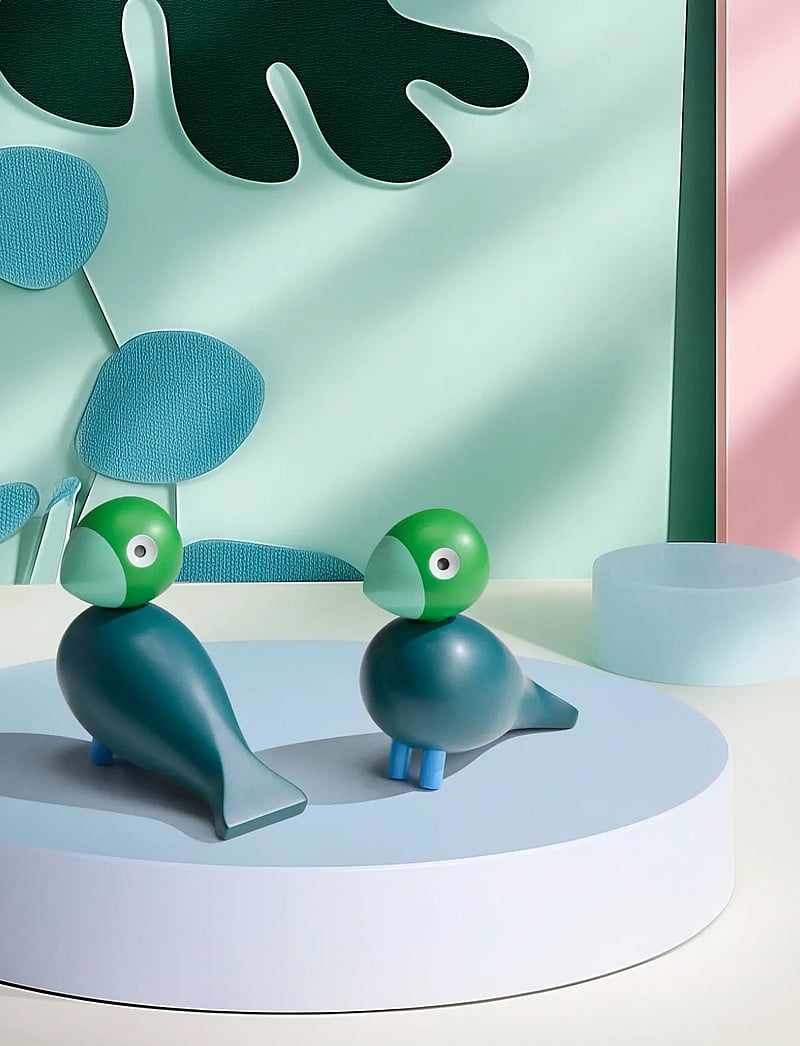 Kay Bojesen - Year Bird Birk 2026 H12.5 cm mørk grøn - skulpturer & porcelænsfigurer - dark green - 5