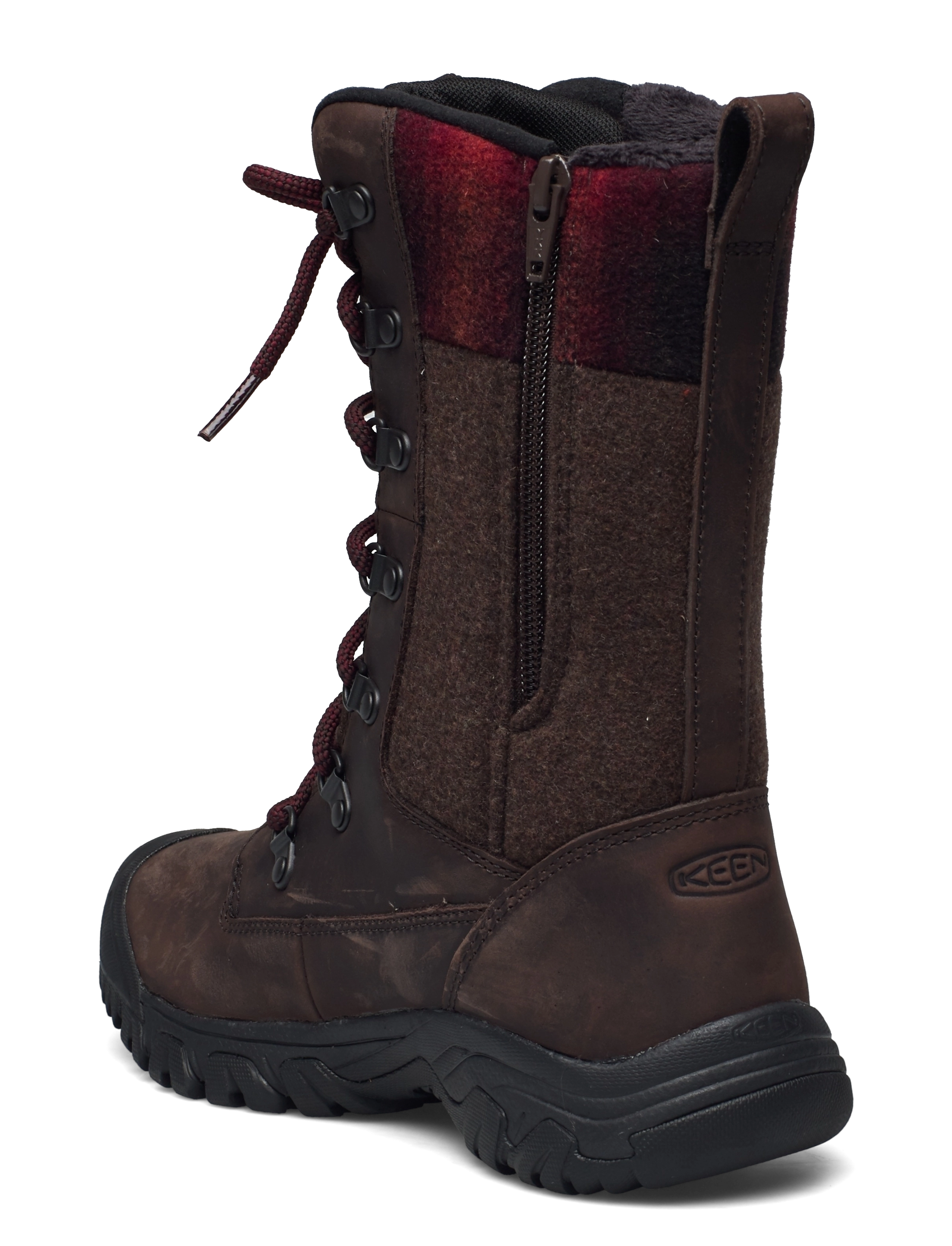 Keen Closeout - GRETA TALL BOOT WP - chestnut/mulch - 2