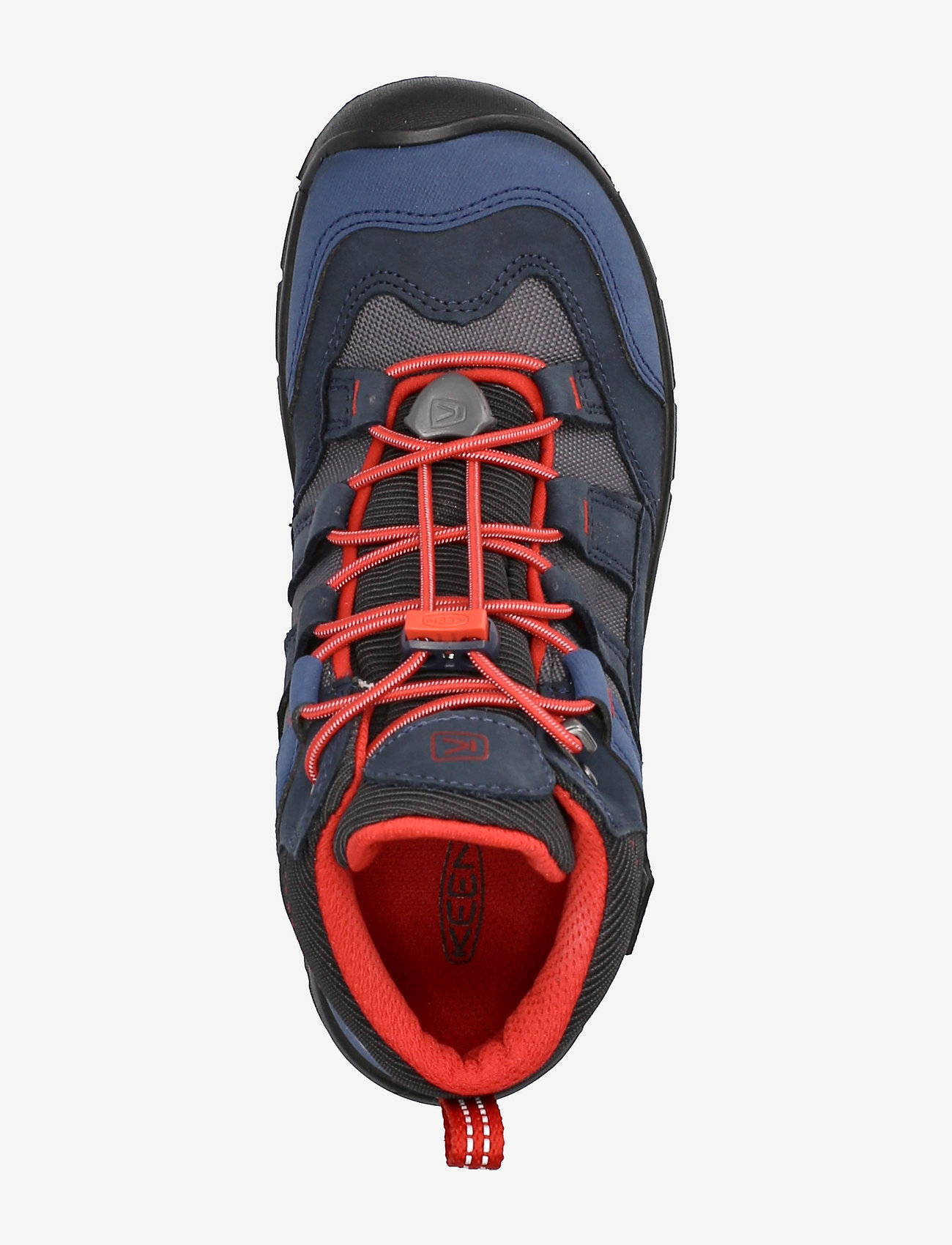Keen Closeout - HIKEPORT MID WP - dress blues/fire - 3