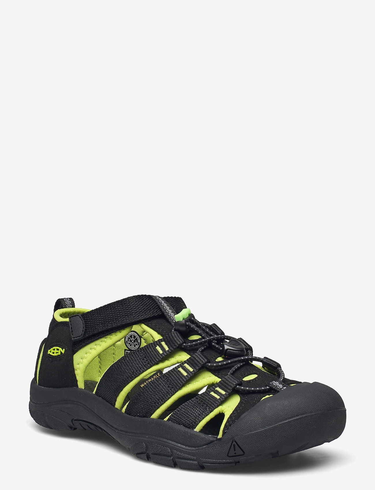 KEEN - KE NEWPORT H2 Y BLACK-LIME GREEN - black-lime green - 0
