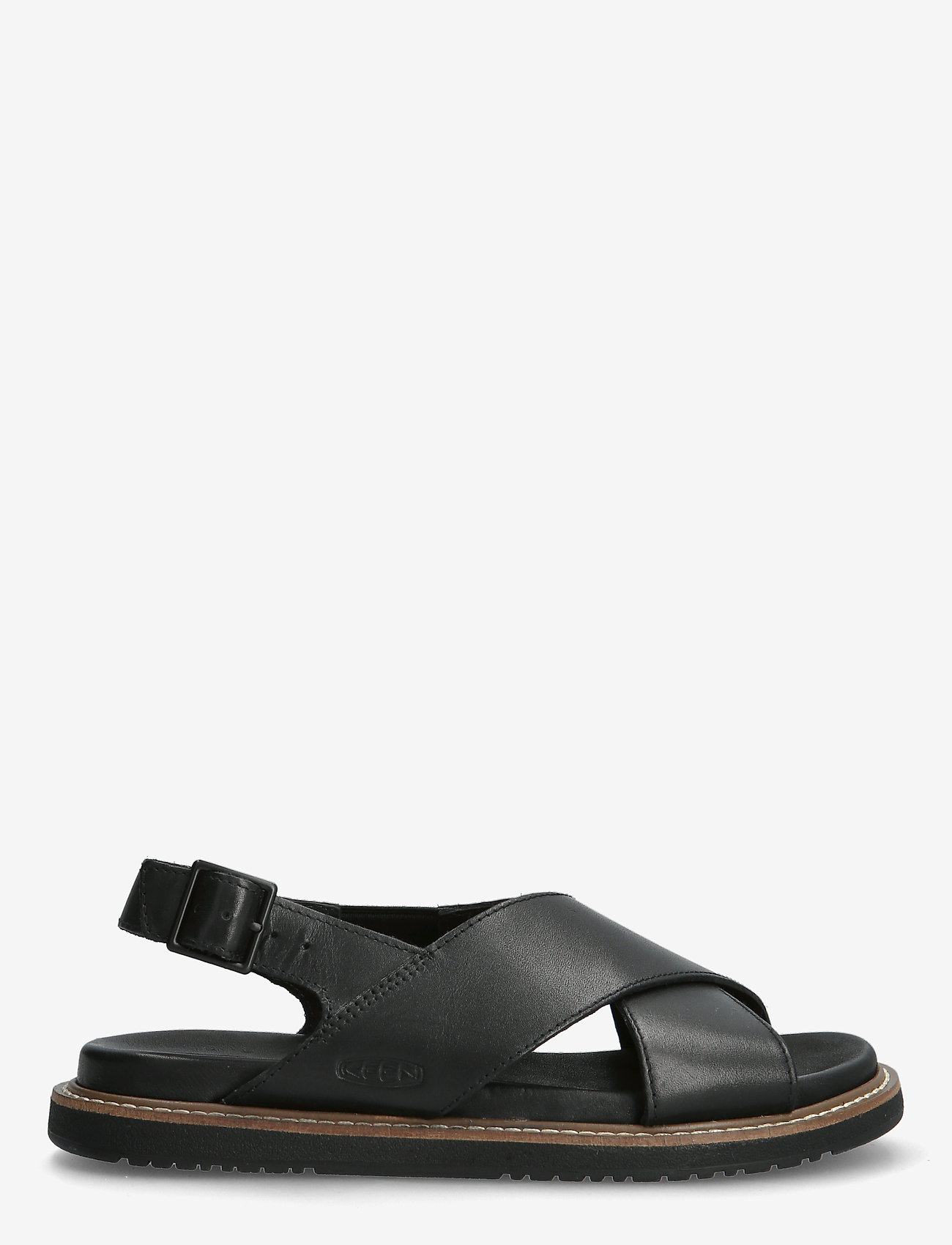 KEEN - KE LANA CROSS STRAP SANDAL W BLACK-BLACK - black-black - 1