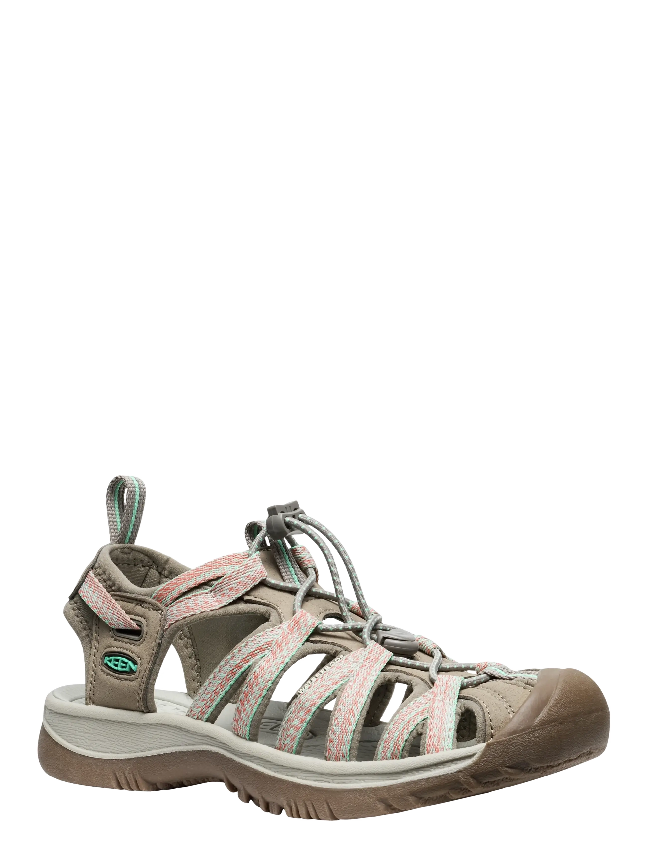 KEEN KE WHISPER W - Sko - TAUPE-CORAL / grey