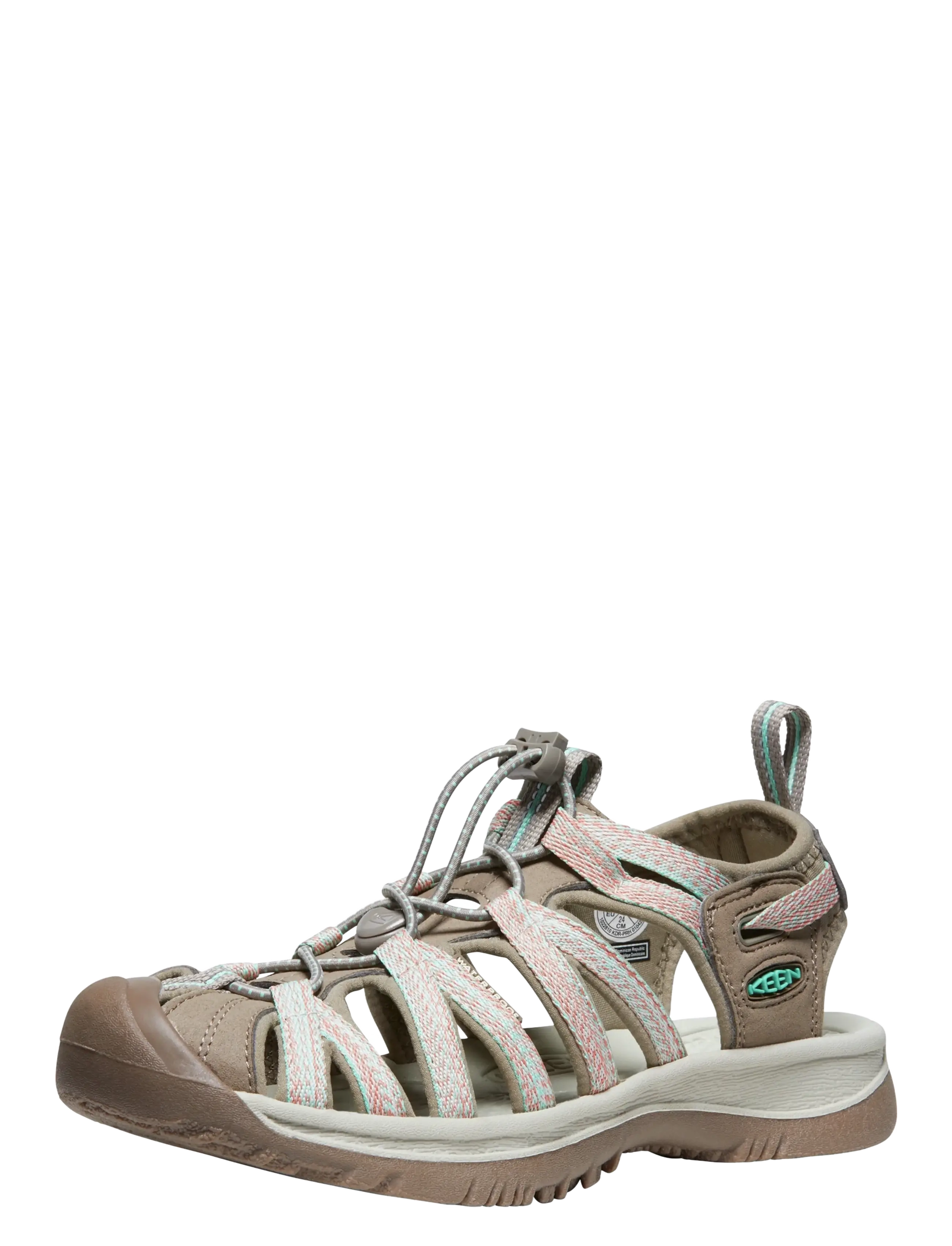 KEEN - KE WHISPER W - hiking sandals - taupe-coral - 1