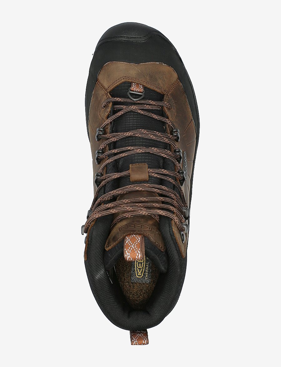 KEEN - KE REVEL IV MID POLAR - vandringsskor - dark earth-cara cafe - 3