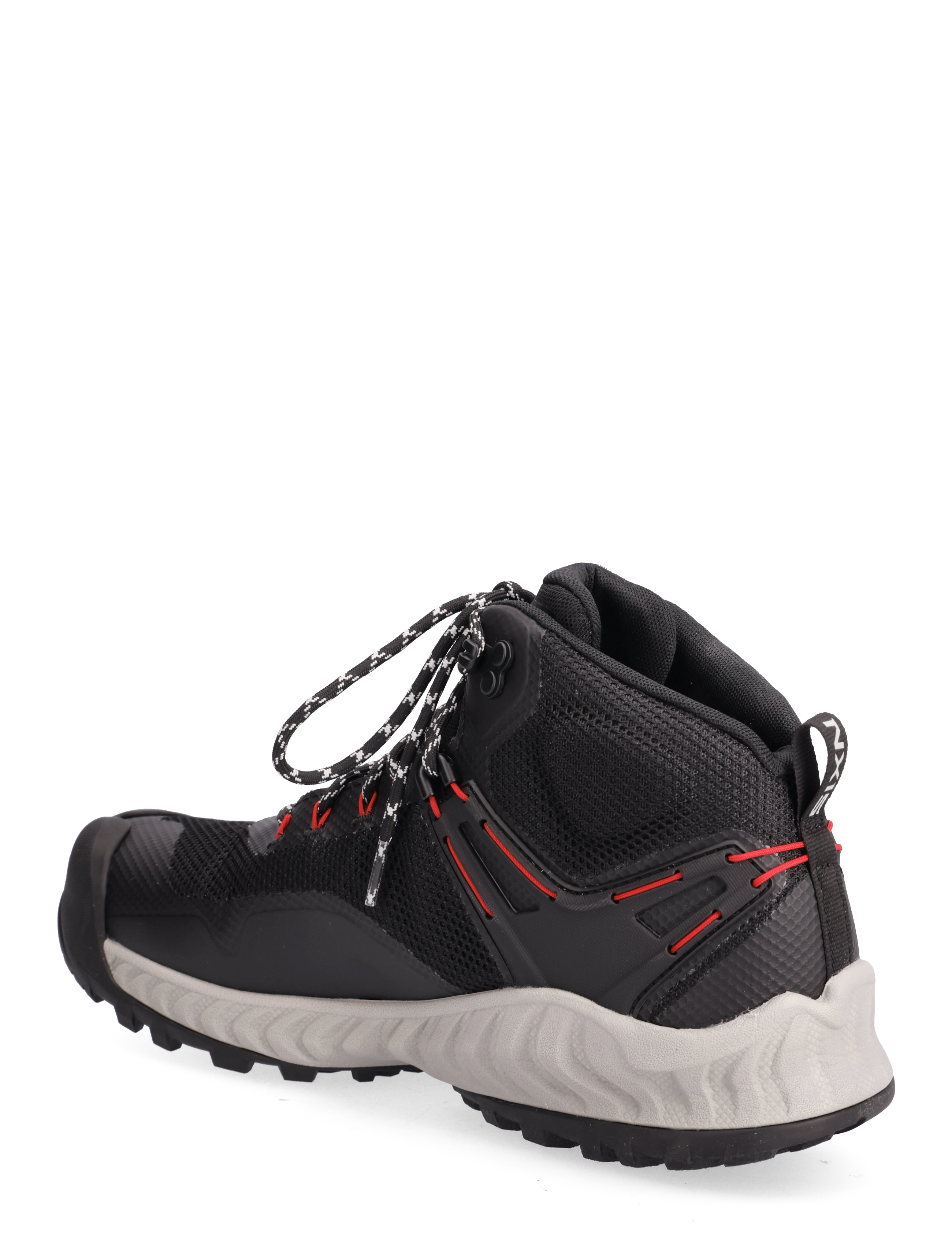 KEEN - KE NXIS EVO MID WP BLACK-RED CARPET - black-red carpet - 3