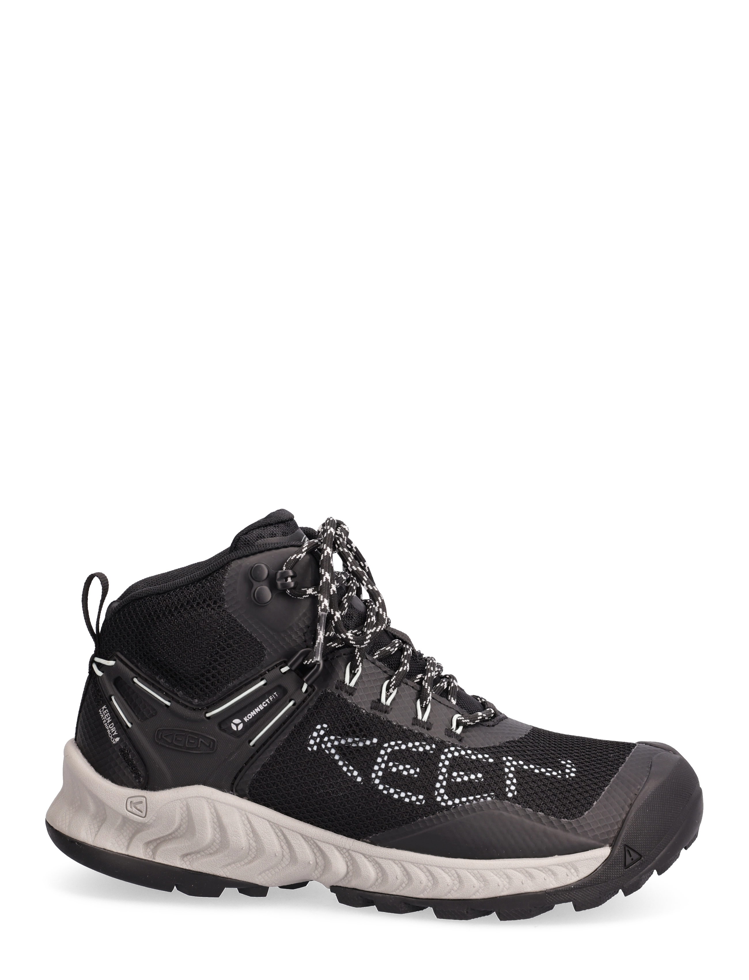 KEEN - KE NXIS EVO MID WP BLACK-BLUE GLASS - tursko & fjellsko - black-blue glass - 1