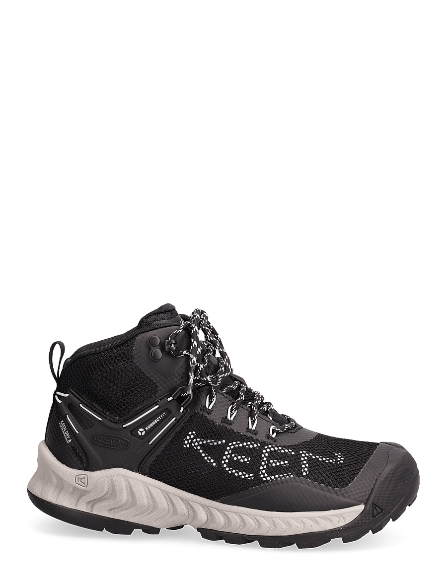 KEEN - KE NXIS EVO MID WP BLACK-BLUE GLASS - tursko & fjellsko - black-blue glass - 1