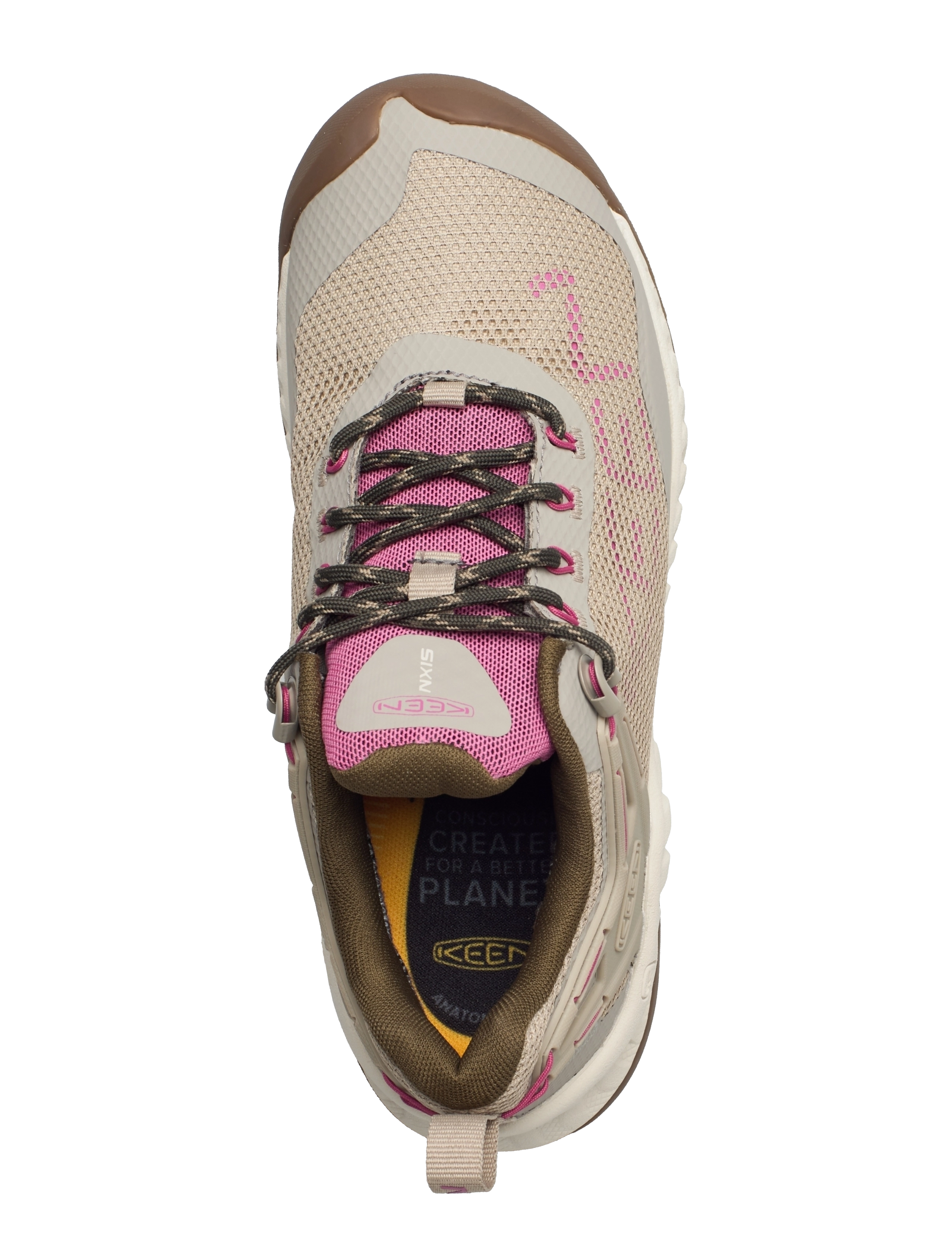 KEEN - KE NXIS EVO WP PLAZA TAUPE-IBIS ROSE - plaza taupe-ibis rose - 3
