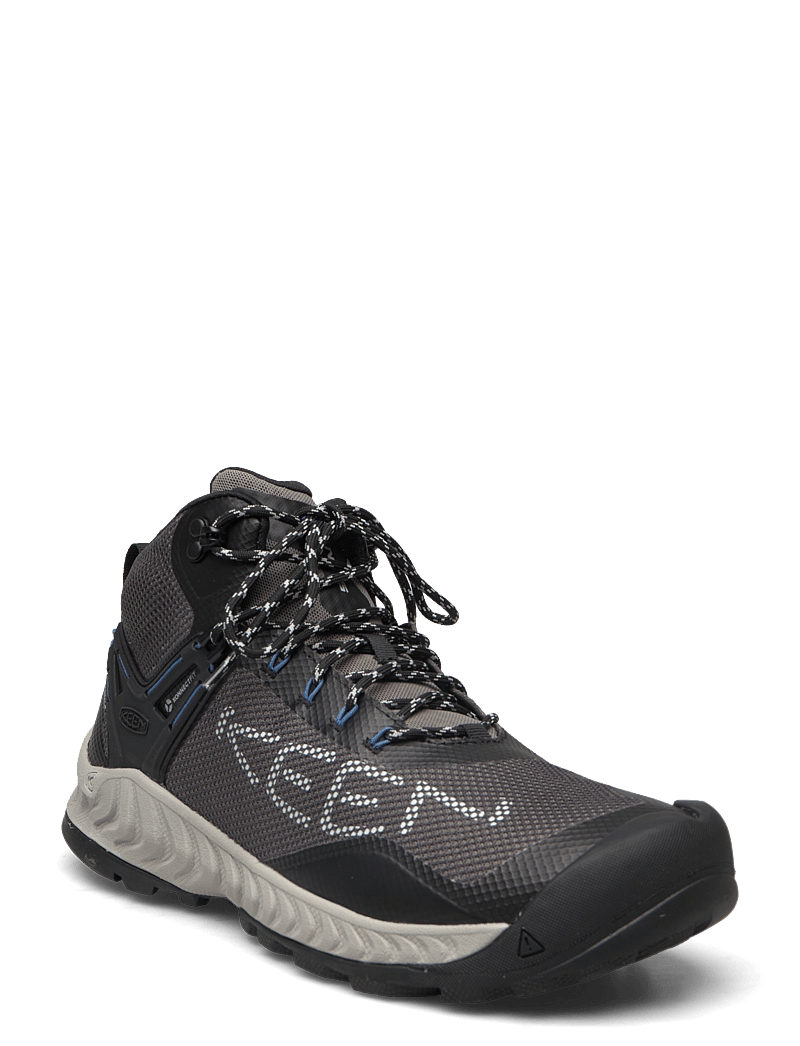 KEEN - KE NXIS EVO MID WP M-MAGNET-BRIGHT COBALT - höga sneakers - magnet-bright cobalt - 0