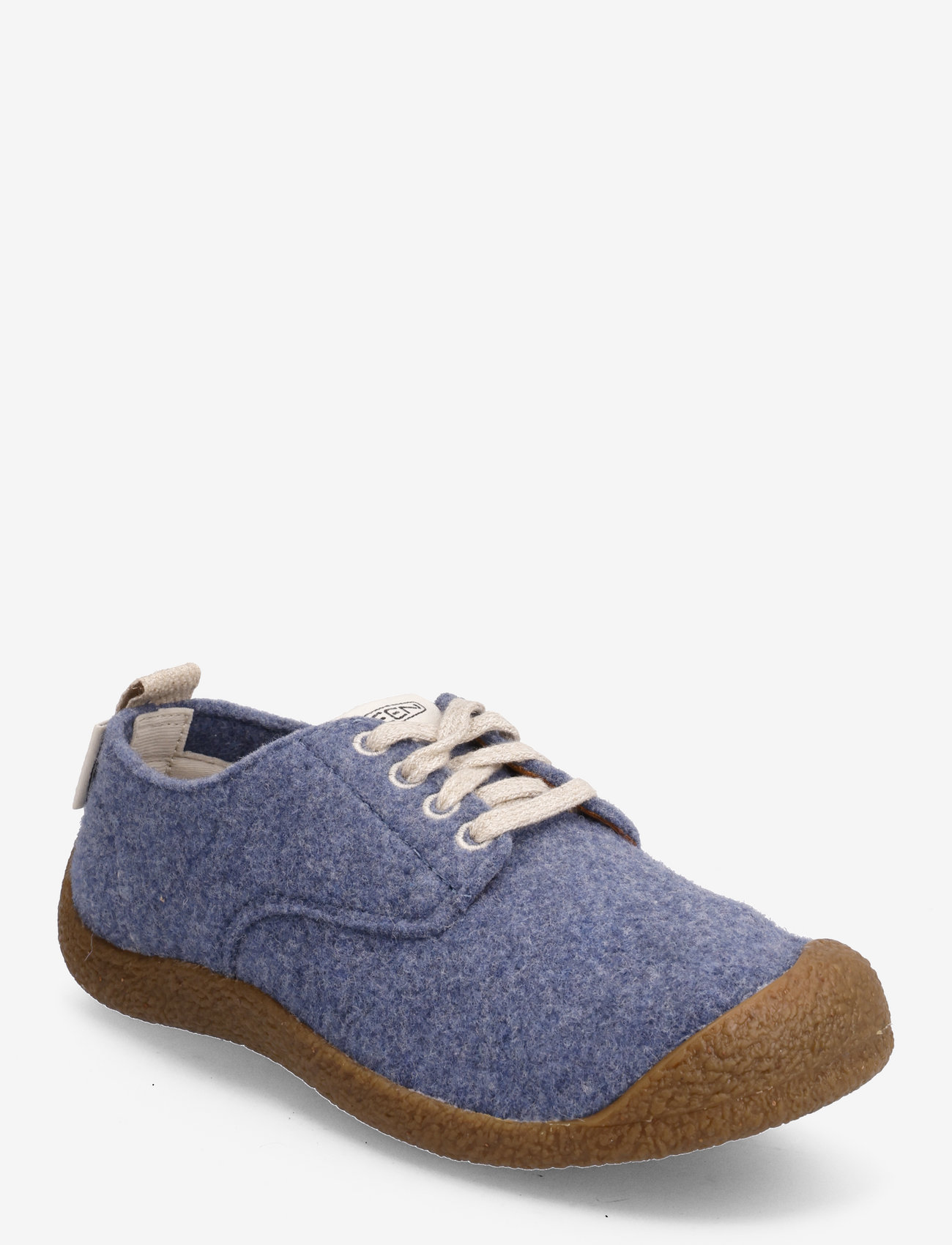 KEEN - KE MOSEY DERBY W-BLUE FELT-BIRCH - low top sneakers - blue felt-birch - 0