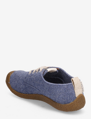 KEEN - KE MOSEY DERBY W-BLUE FELT-BIRCH - low top sneakers - blue felt-birch - 2