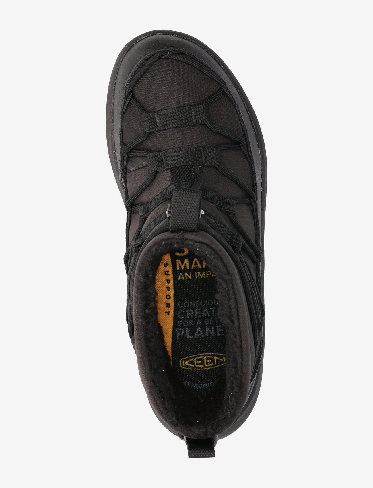 KEEN - KE UNEEK SNK CHUKKA II WP W-TRIPLE BLACK-BL - wanderschuhe - triple black-black - 3