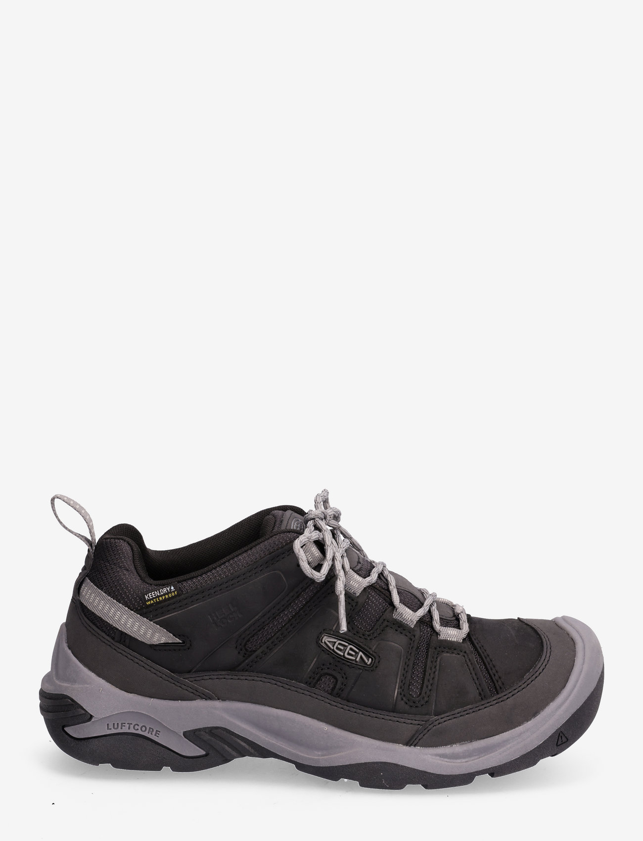 KEEN - KE KE CIRCADIA WP M - hiking shoes - black-steel grey - 1