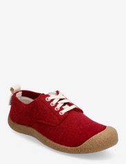 KEEN - KE MOSEY DERBY W-RED FELT-BIRCH - sneakers - red felt-birch - 0