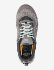 KEEN - KE TERRADORA FLEX WP W-STEEL GREY-CLOUD BLU - hiking shoes - teel grey-cloud blue - 3