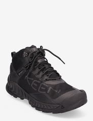 KEEN - KE NXIS EVO MID WP M-TRIPLE BLACK - wandelschoenen - triple black - 0