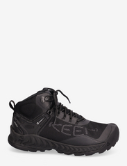 KEEN - KE NXIS EVO MID WP M-TRIPLE BLACK - buty na wędrówki - triple black - 1
