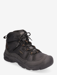 KEEN - KE CIRCADIA MID WP M-BLACK-CURRY - hiking shoes - black-curry - 0