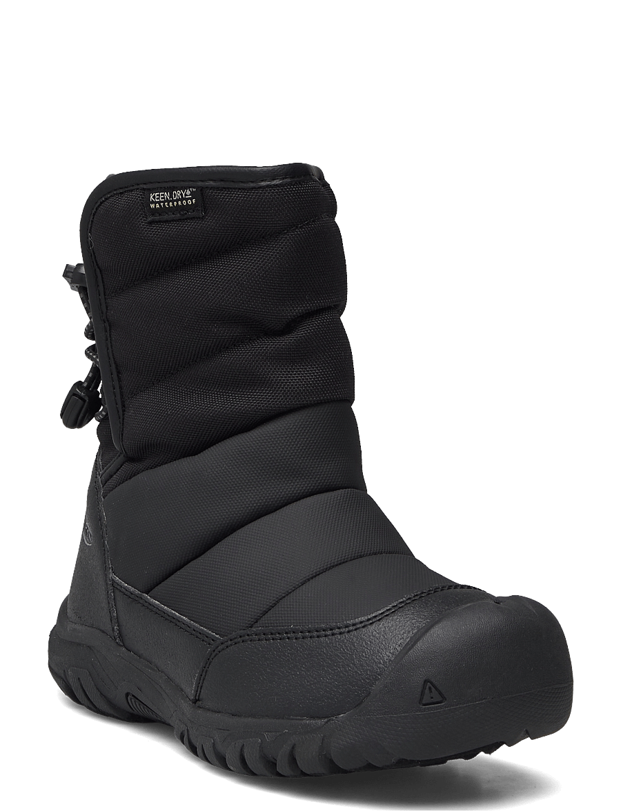 KEEN - KE PUFFRIDER WP - wanderschuhe - black-steel grey - 0