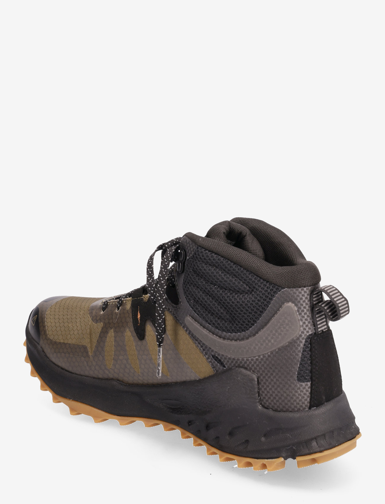 KEEN - KE ZIONIC MID WP M-DARK OLIVE-SCARLET IBIS - dark olive-scarlet ibis - 2