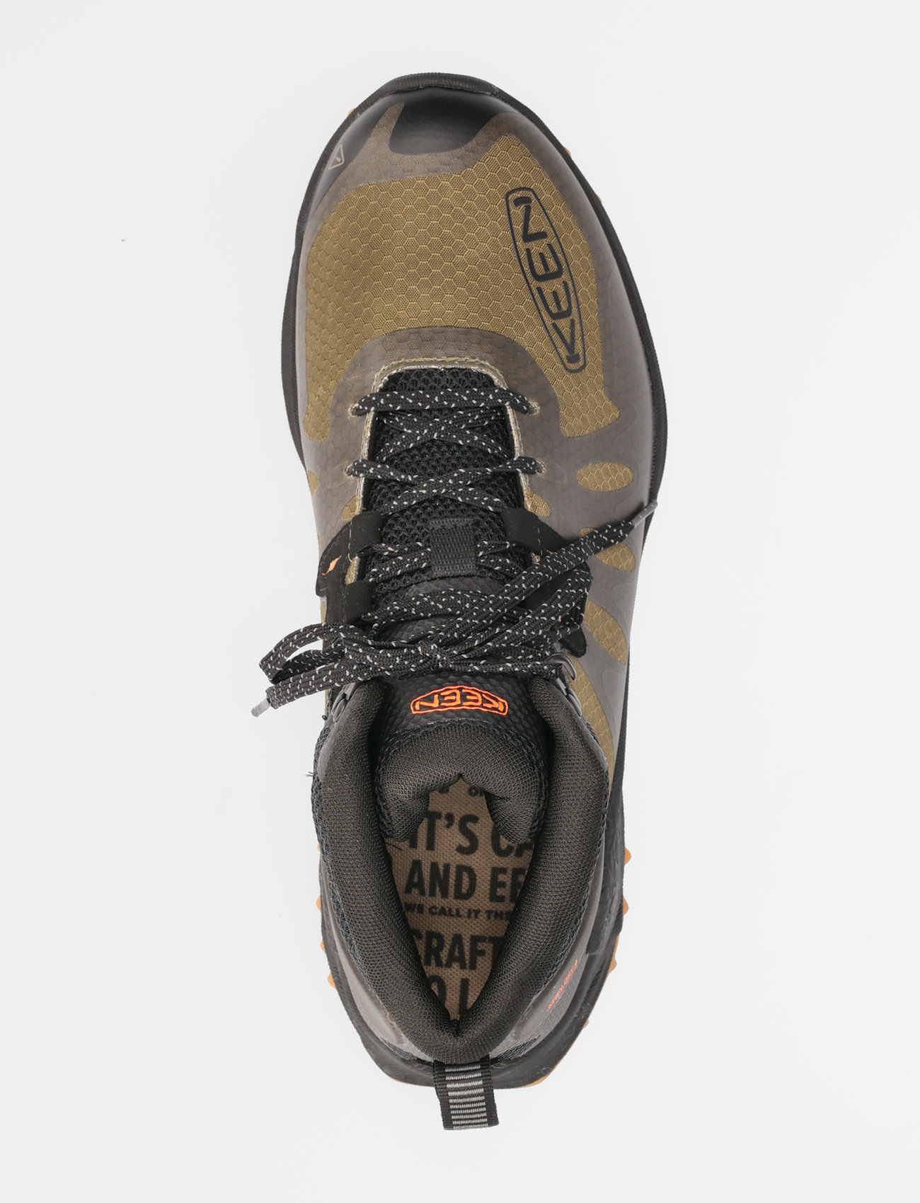 KEEN - KE ZIONIC MID WP M-DARK OLIVE-SCARLET IBIS - dark olive-scarlet ibis - 3