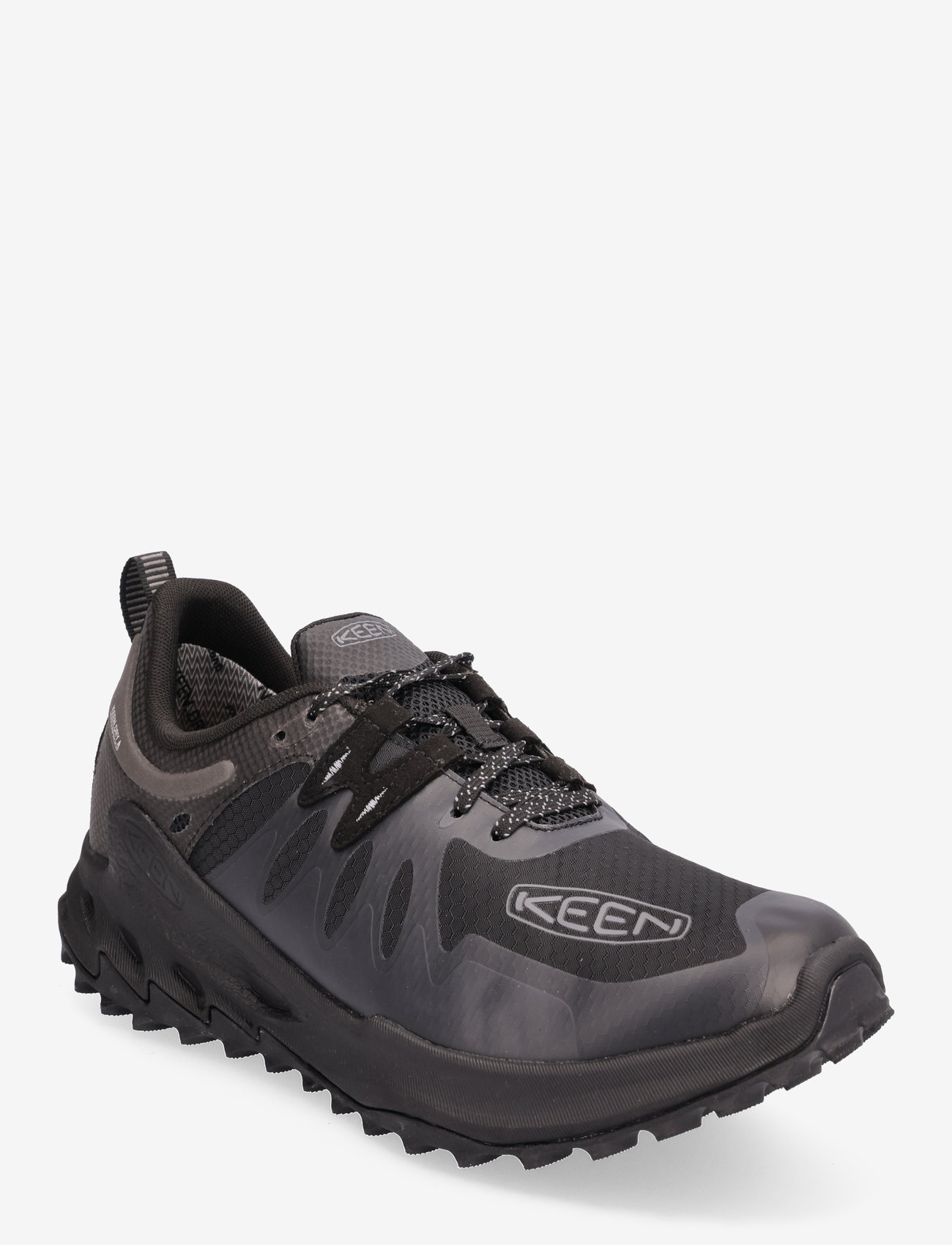 KEEN - KE ZIONIC WP M-BLACK-STEEL GREY - hiking shoes - black-steel grey - 0