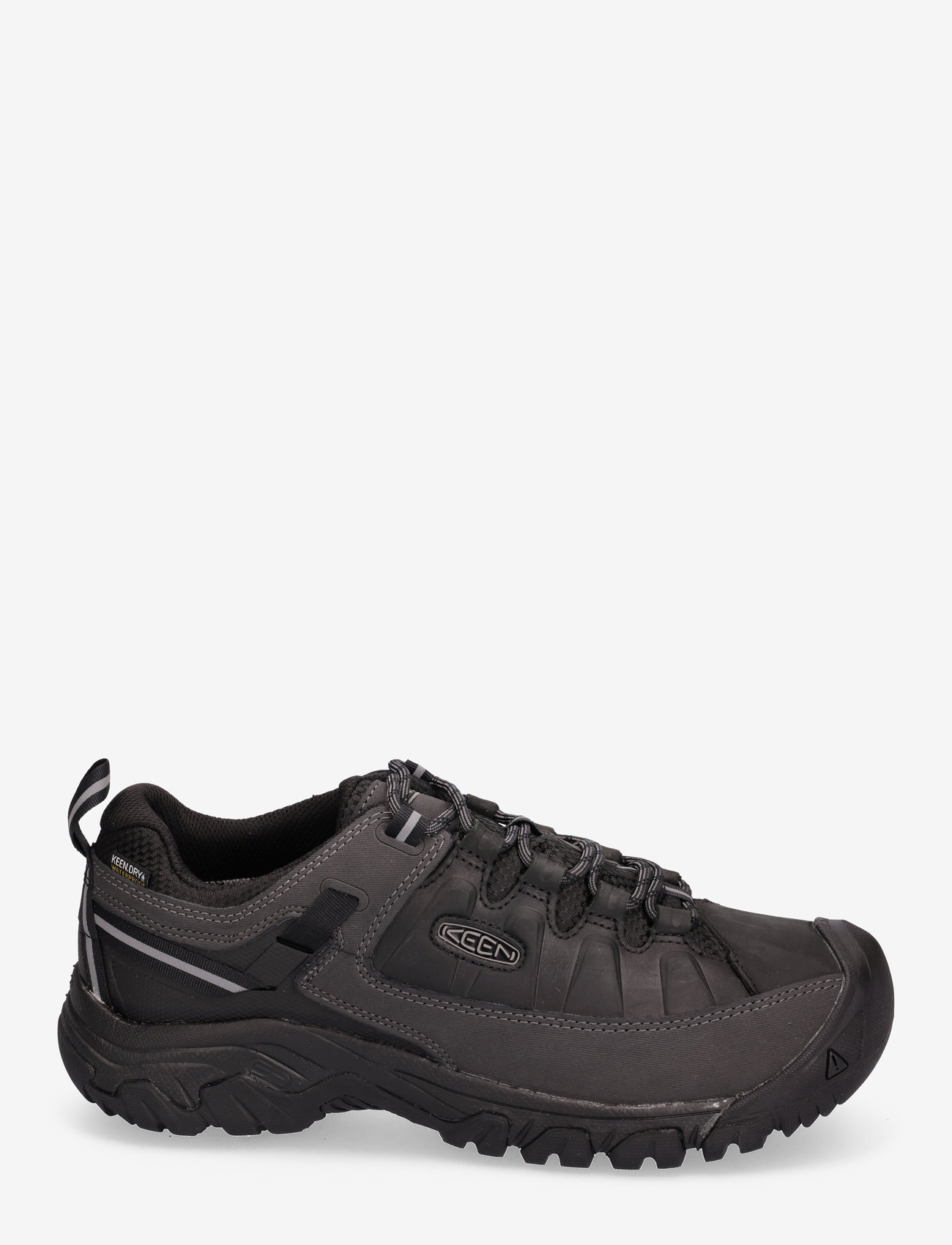 KEEN - KE TARGHEE III WP M - hiking shoes - triple black - 1