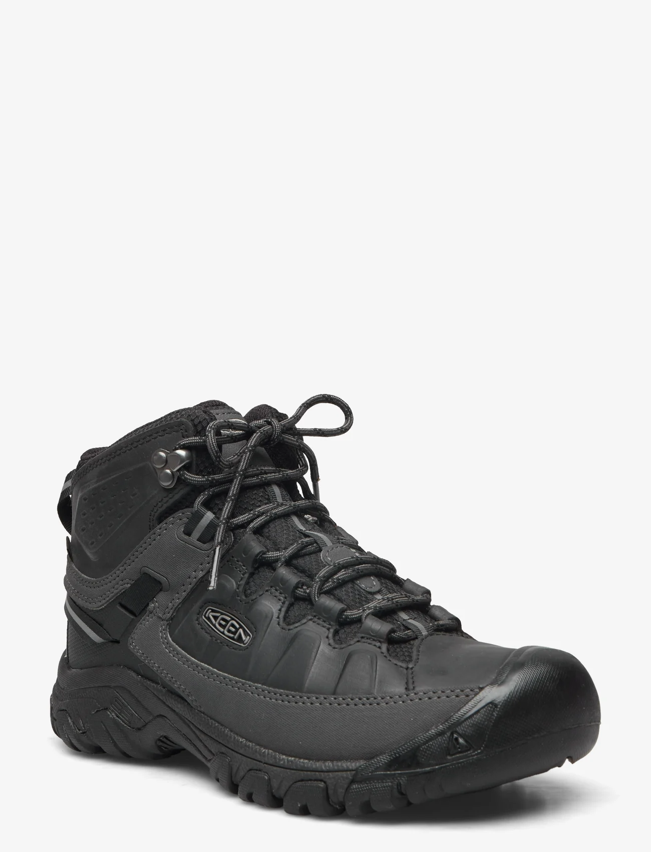 KEEN - KE TARGHEE III MID WP M-TRIPLE BLACK - hiking shoes - triple black - 0