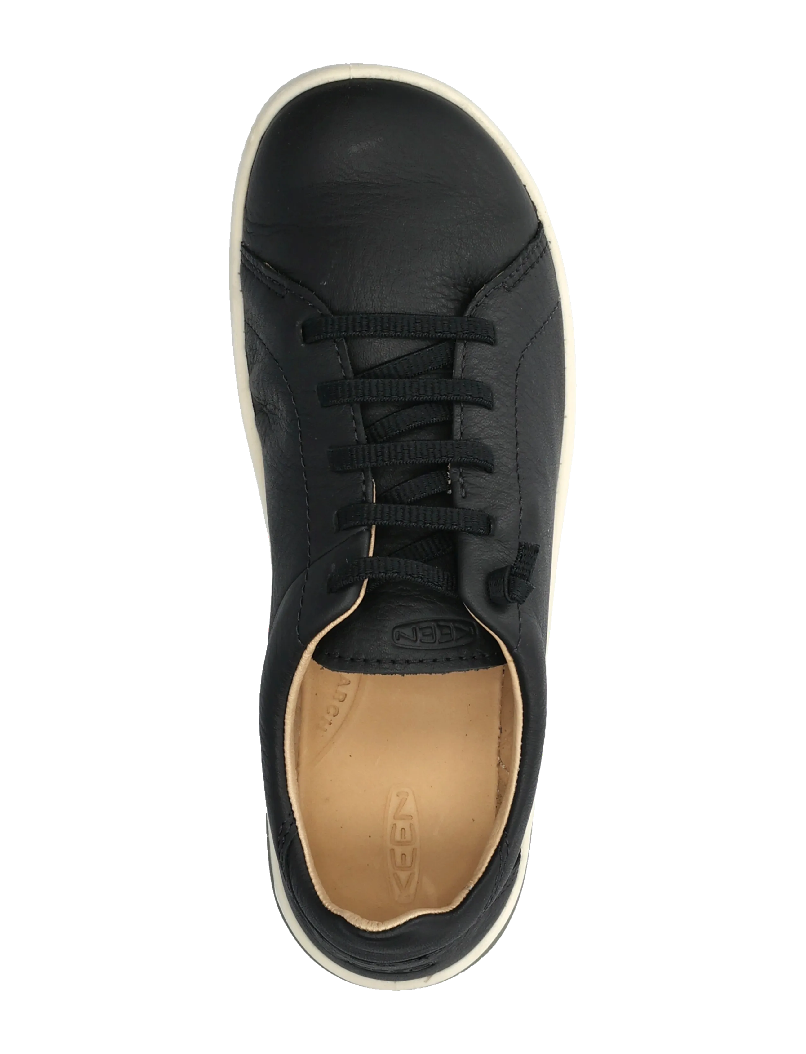 KEEN - KE KNX LACE W-BLACK-STAR WHITE - madala säärega tossud - black-star white - 3