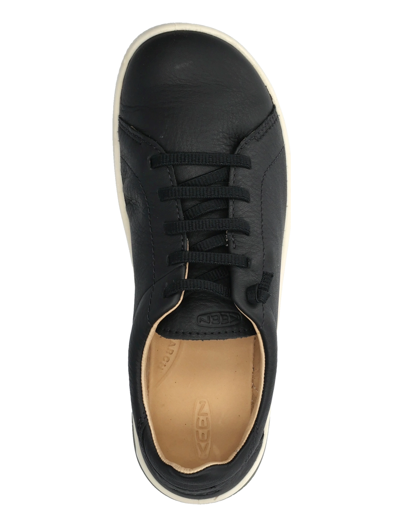 KEEN - KE KNX LACE W-BLACK-STAR WHITE - lave sneakers - black-star white - 3