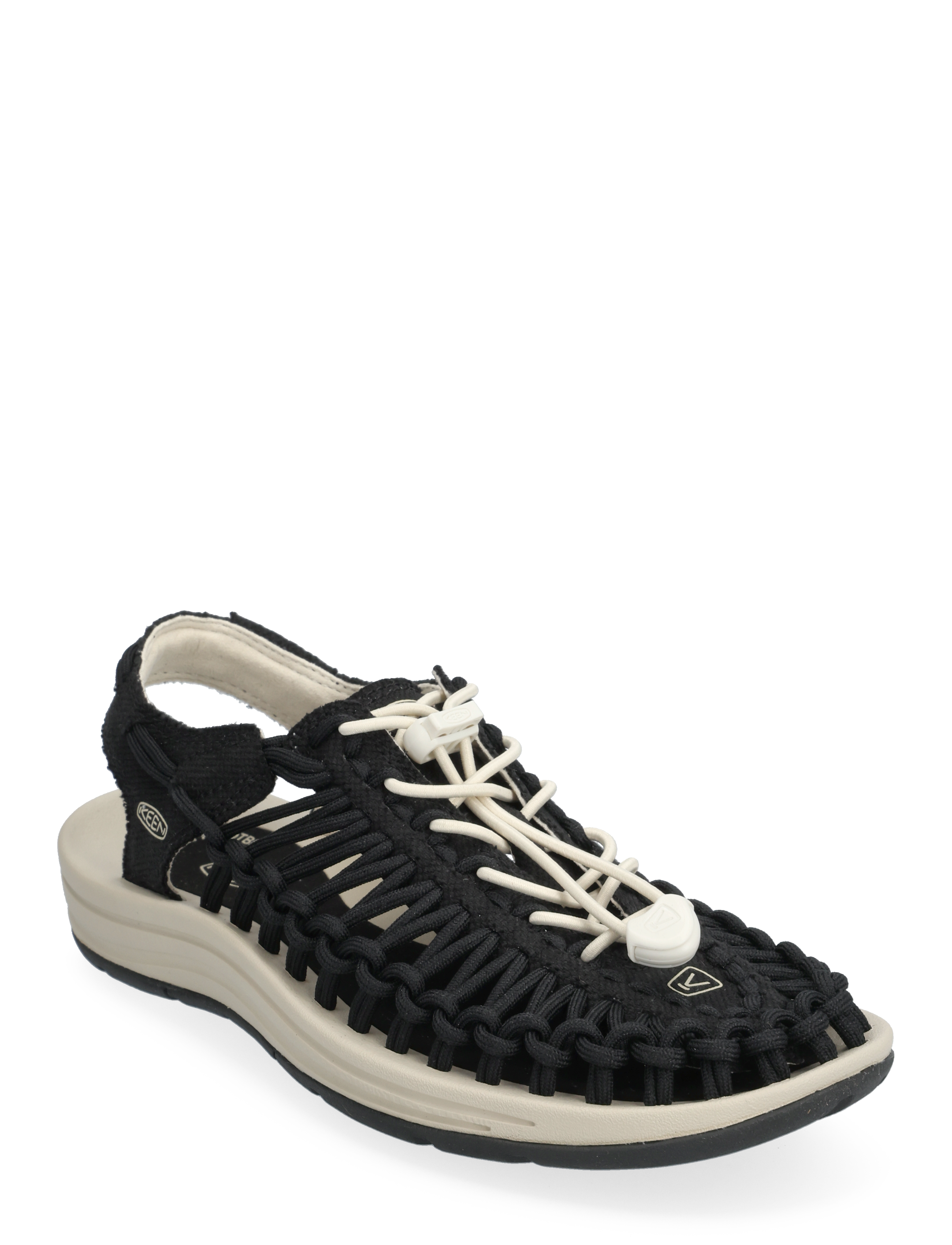KEEN Ke Uneek Canvas, 37, Summer Schuhe, Schwarz - Sandals, Frauen