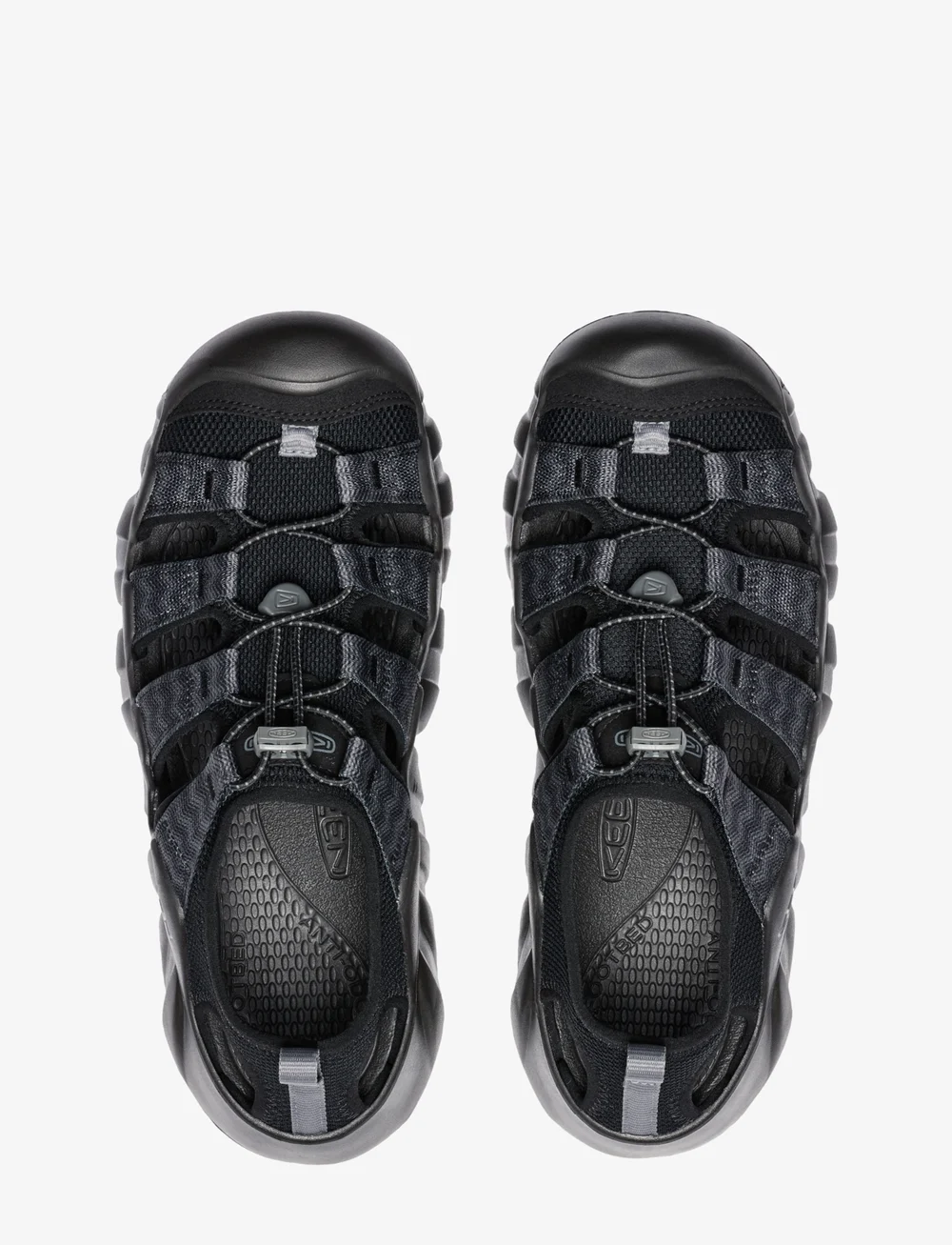 KEEN - KE HYPERPORT H2 - sandaalid ja sussid - black-steel grey - 4